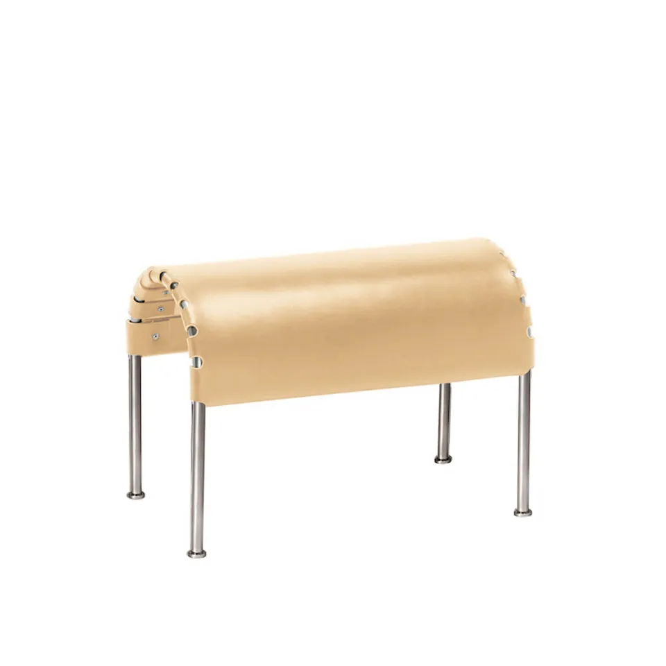 Bruno fotskammel Matt Chrome