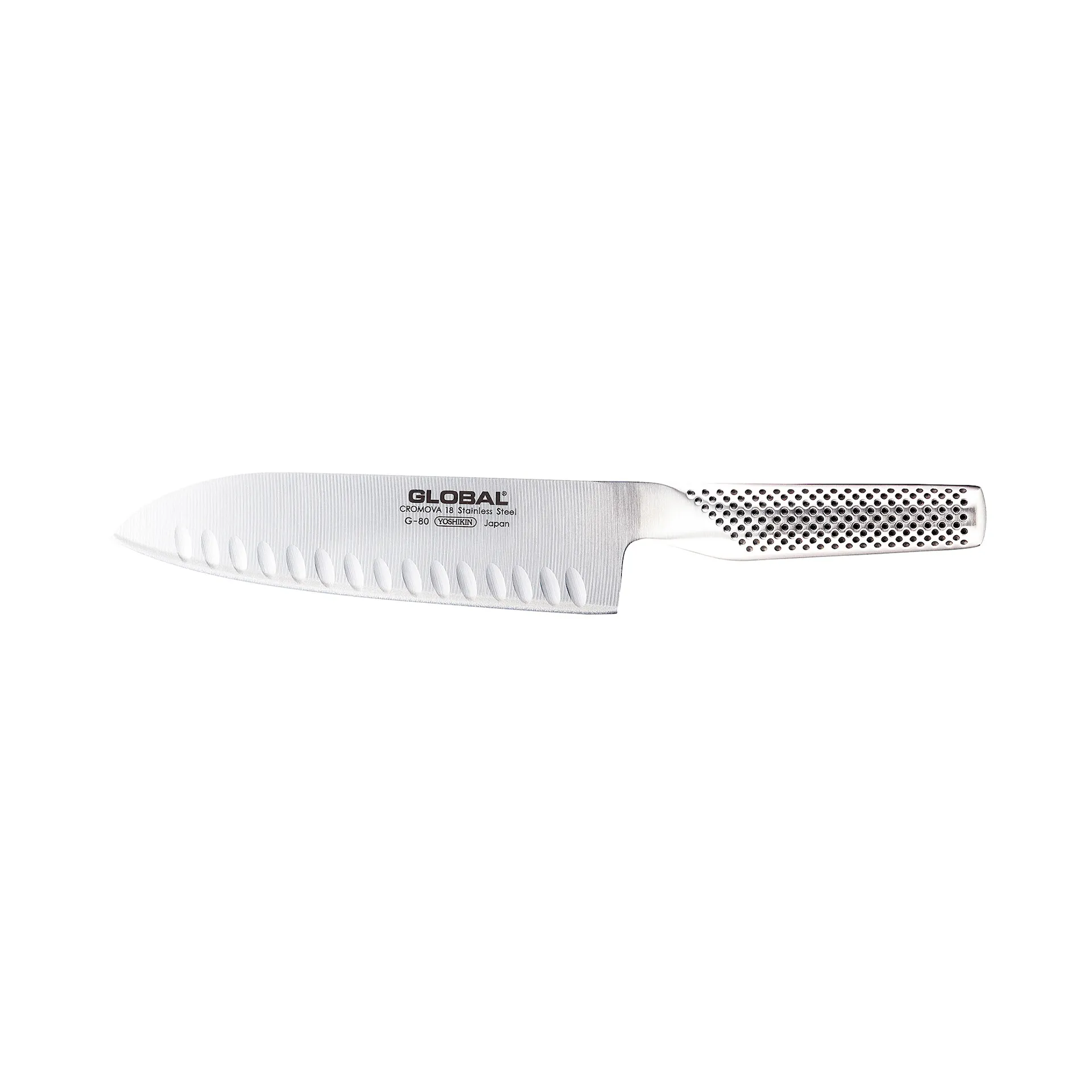 Global G-80 SMaurenoku kniv Oliven slipt 18 cm - Global - NO GA