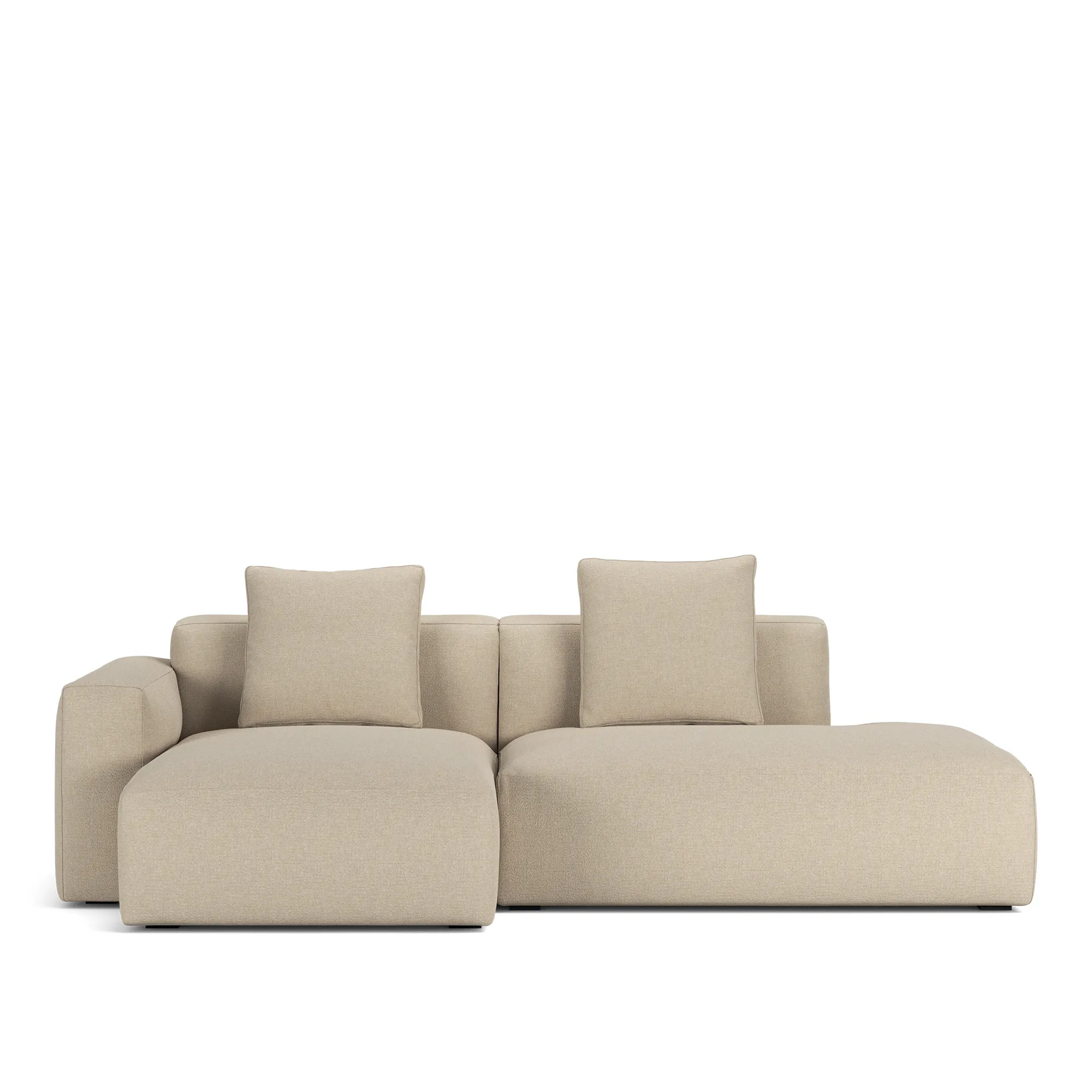 Brick 2-seters sofa sjeselong åpen ende høyre - 10