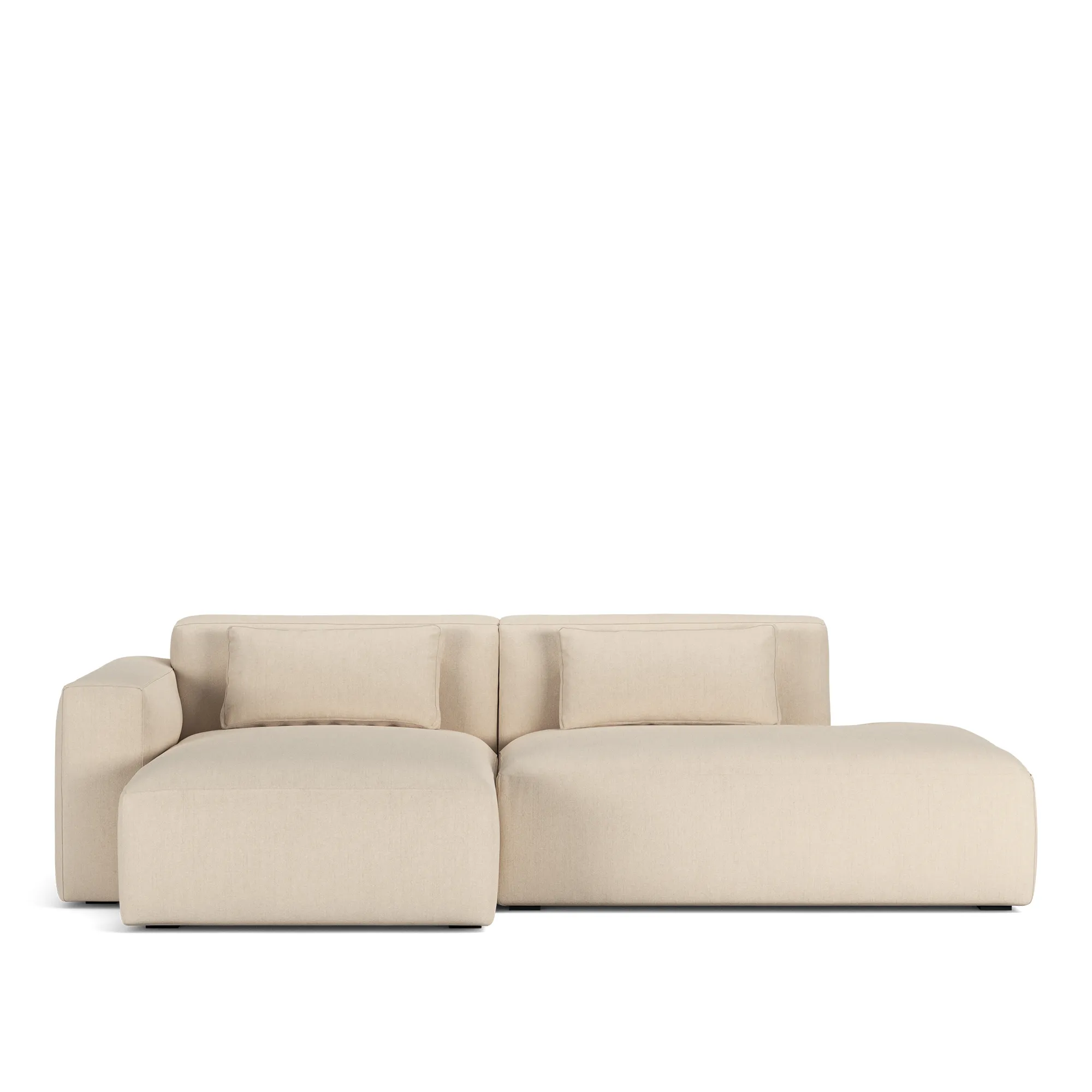 Brick 2-seters sofa sjeselong åpen ende høyre - 9