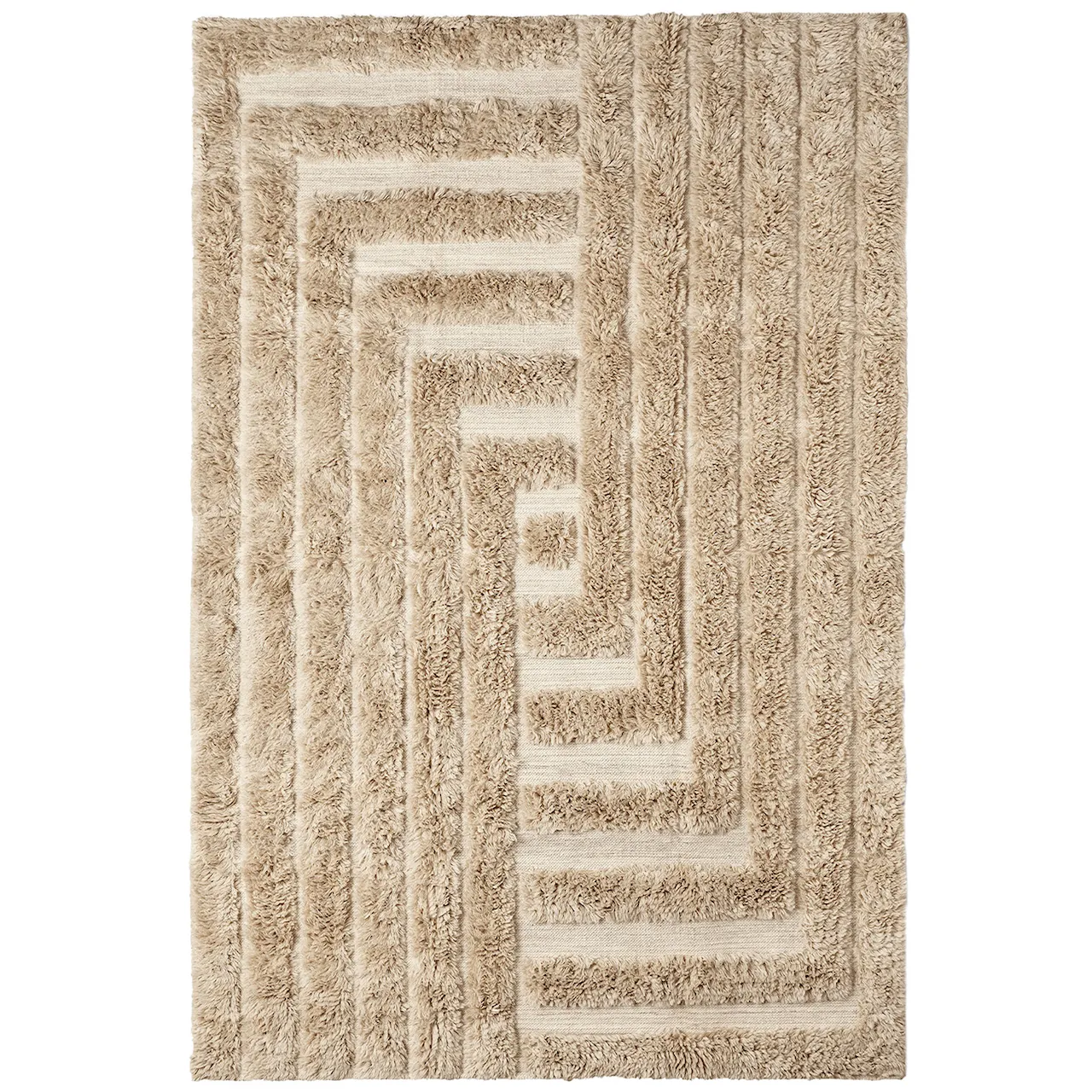 DD Shaggy Labyrinth Beige 200 X 300
