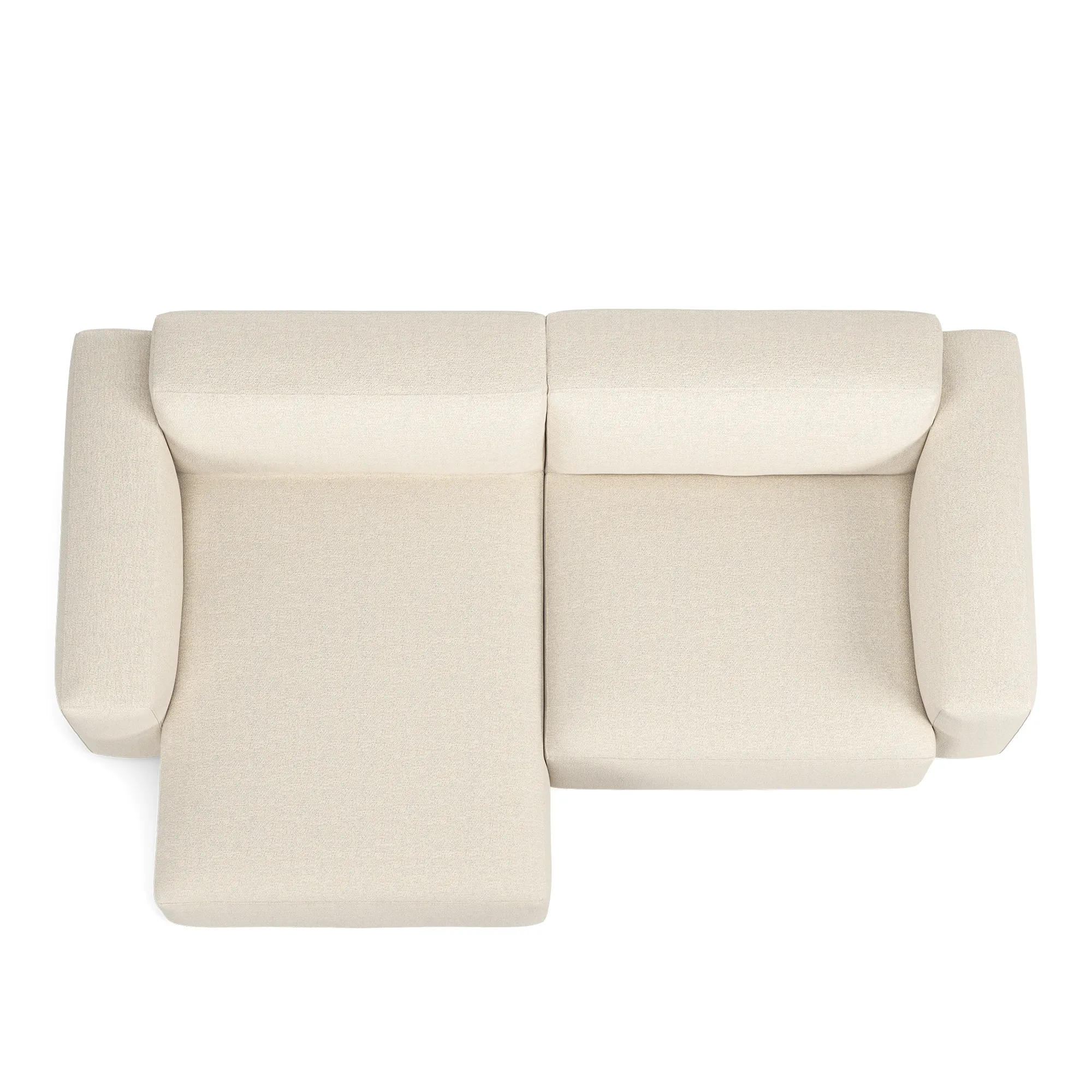 Brick 2-seters sofa sjeselong venstre - 8