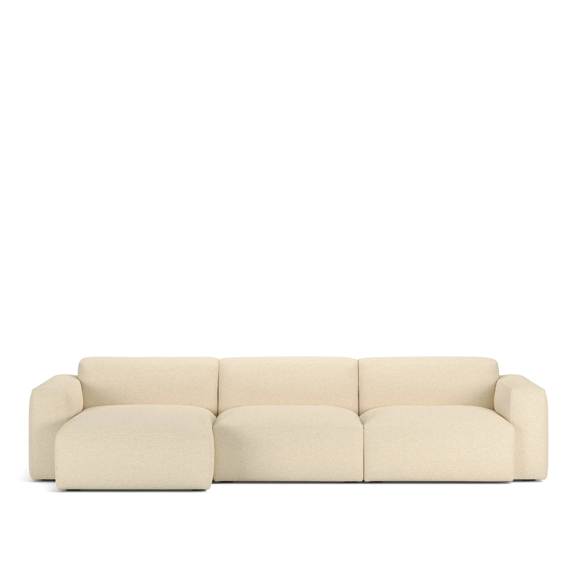 Brick 3-seters sofa sjeselong venstre - 1
