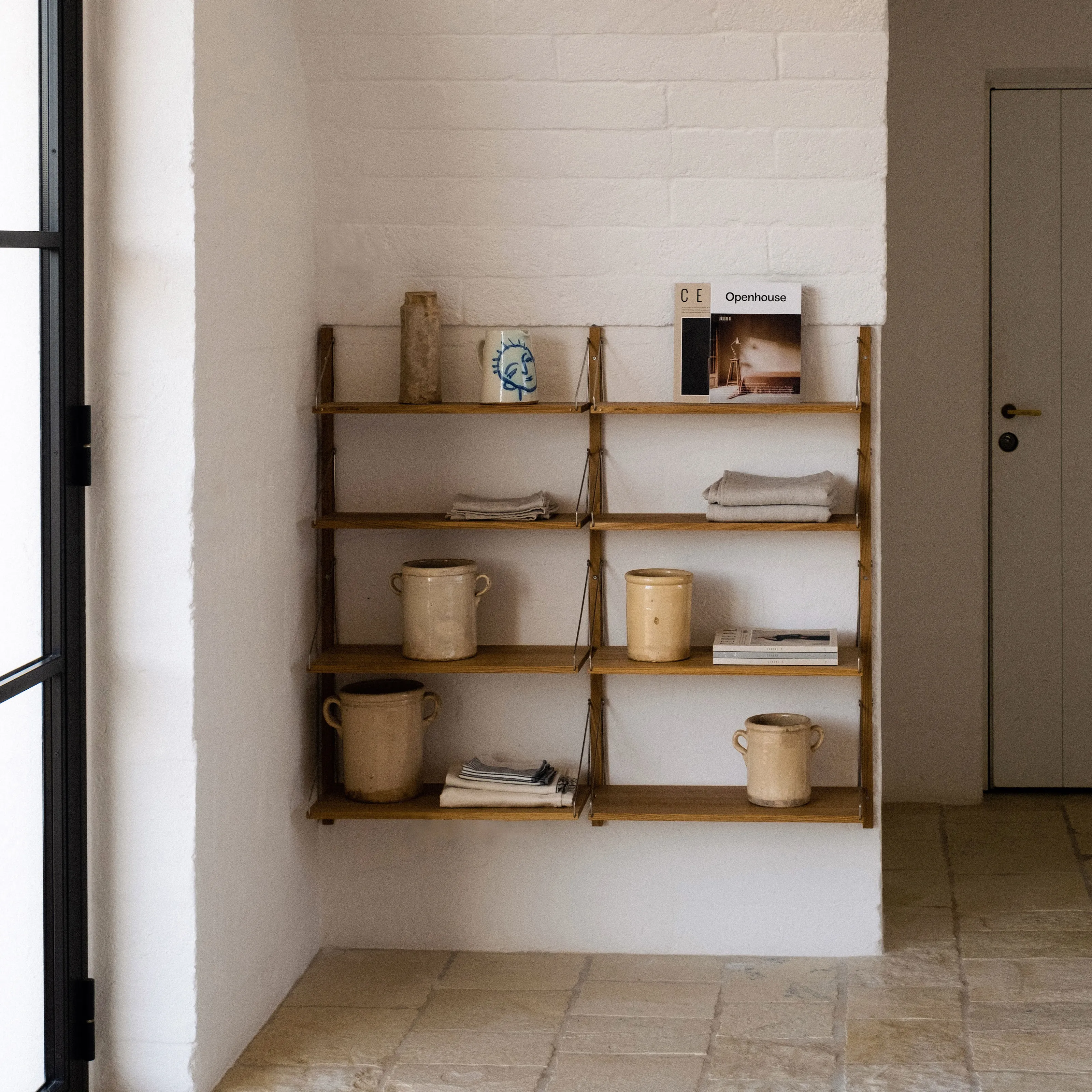 Shelf Library Double Section hyllesystem - 4