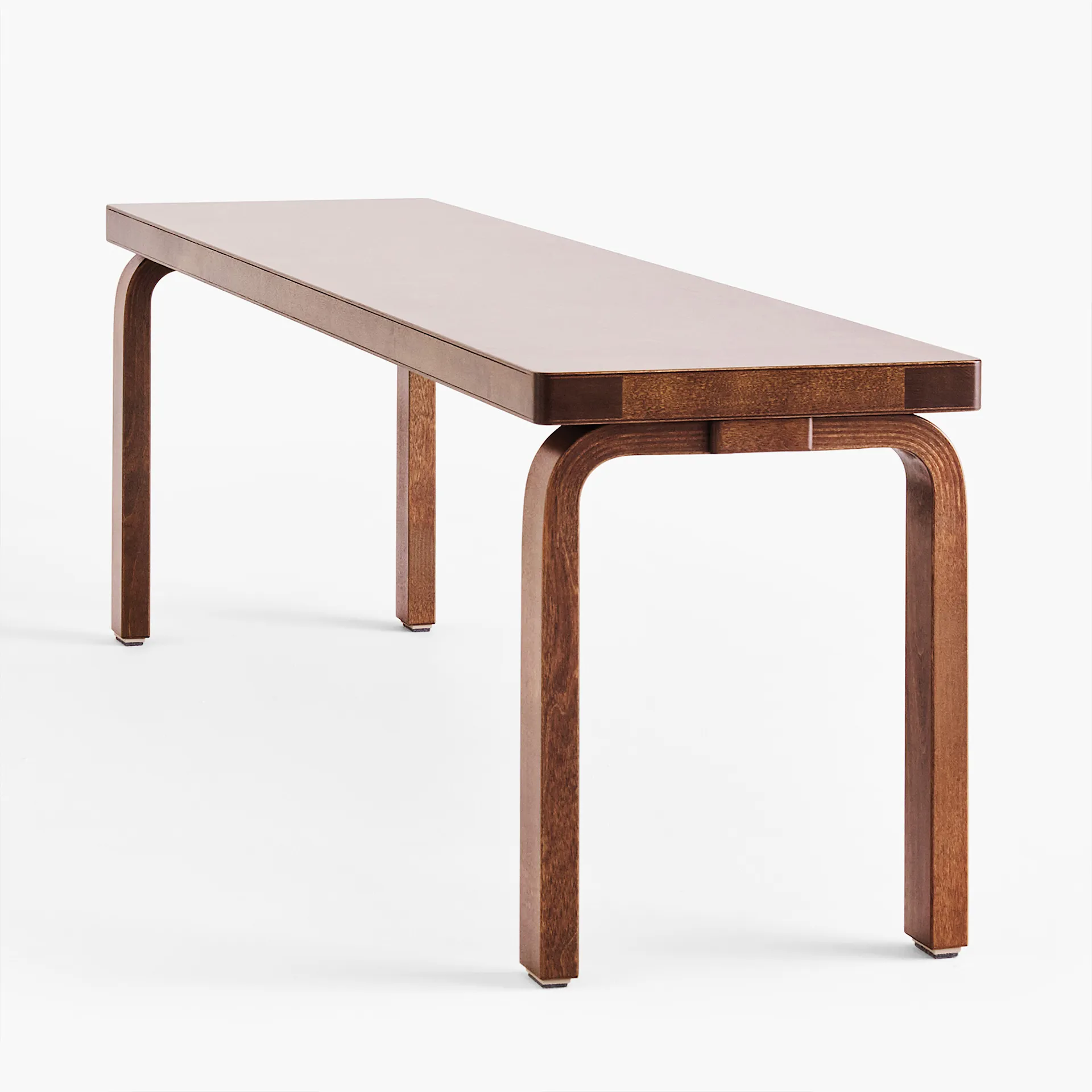 Bench 168B Exclusive Edition walnut stain - Artek - Alvar Aalto - NO GA