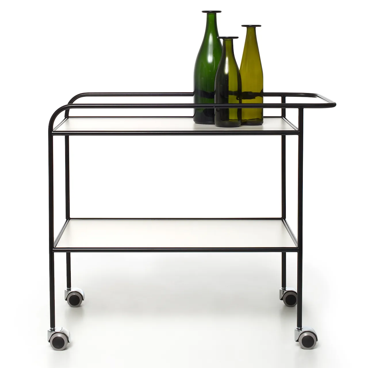 Steel Pipe Drink Trolley 