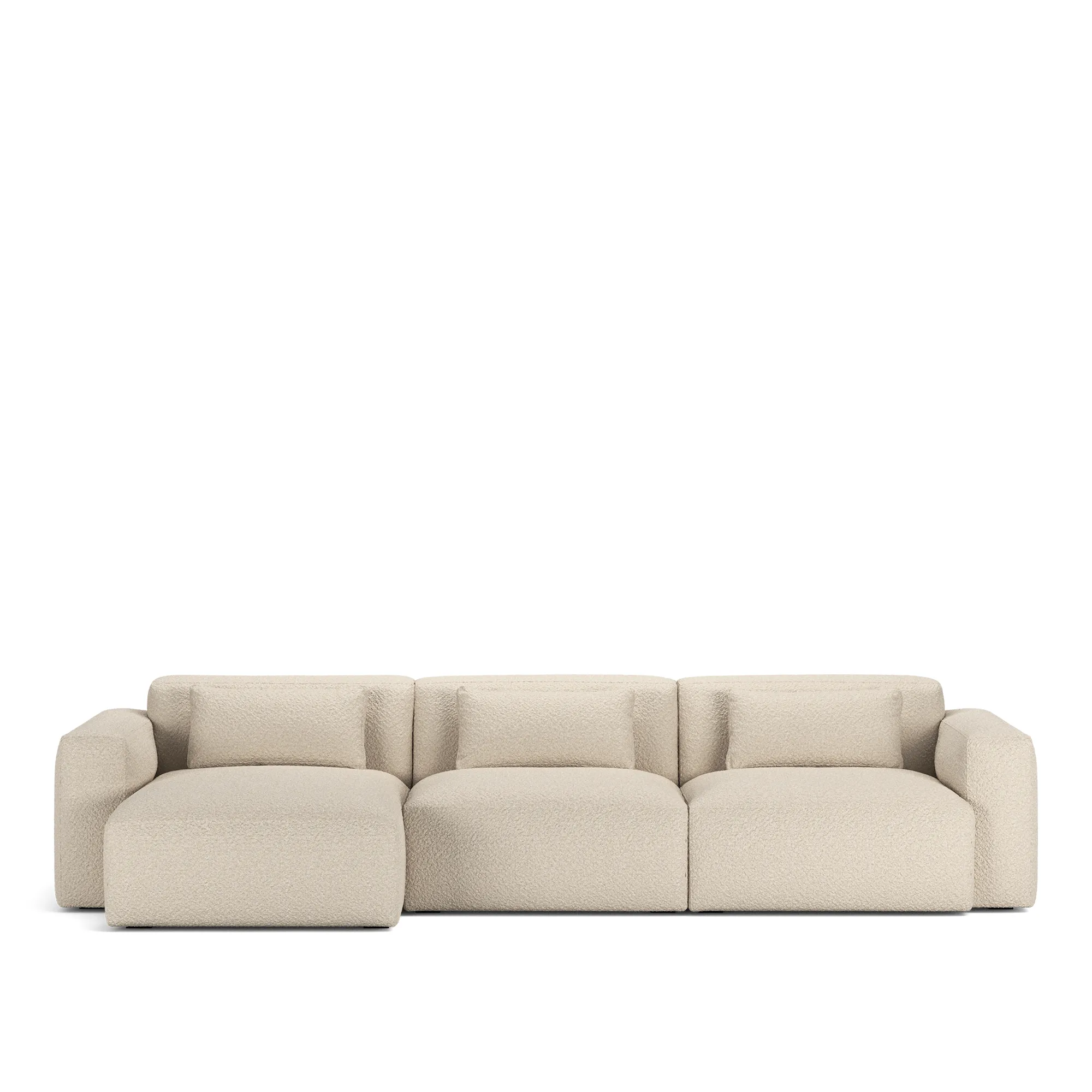 Brick 3-seters sofa sjeselong venstre - 9
