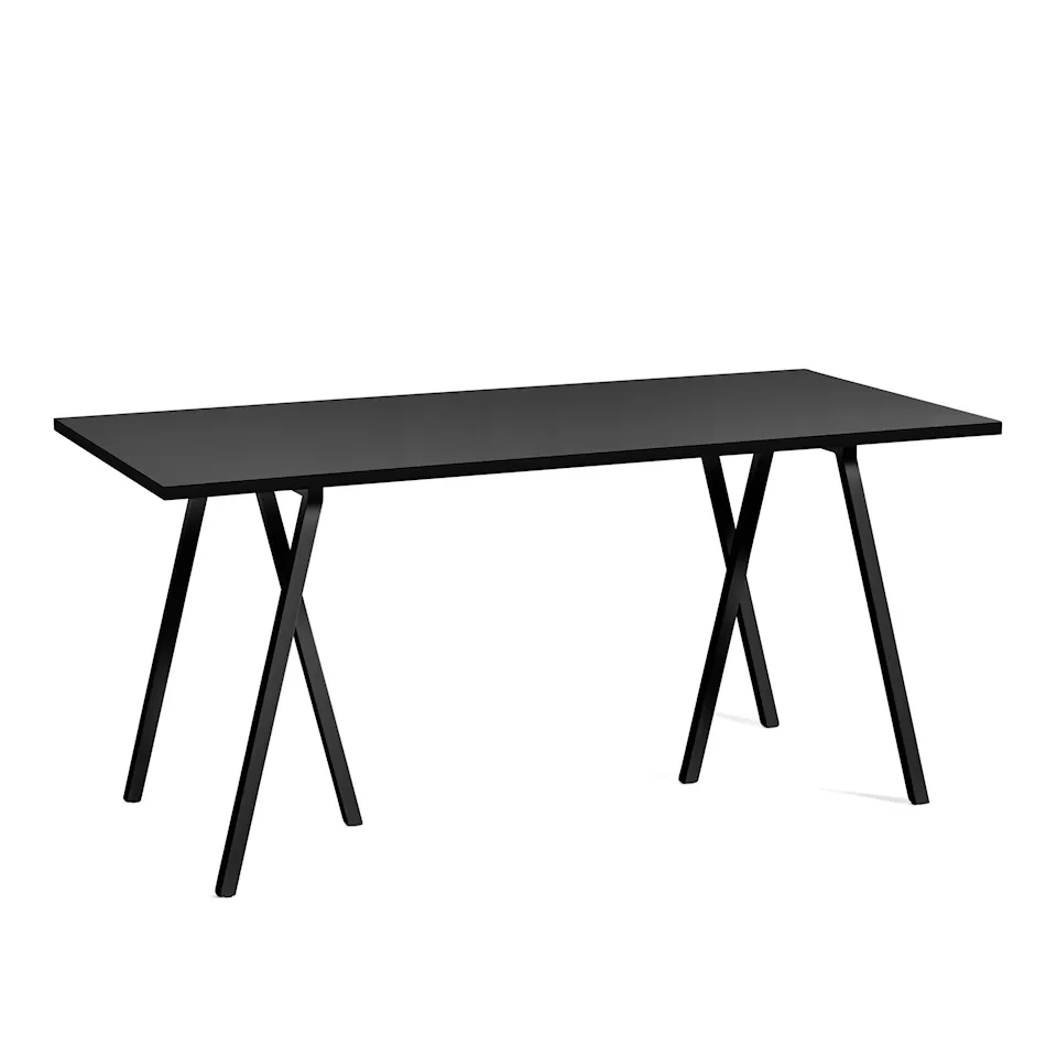 Loop Stand Table - Black - 160 x 77,5 cm