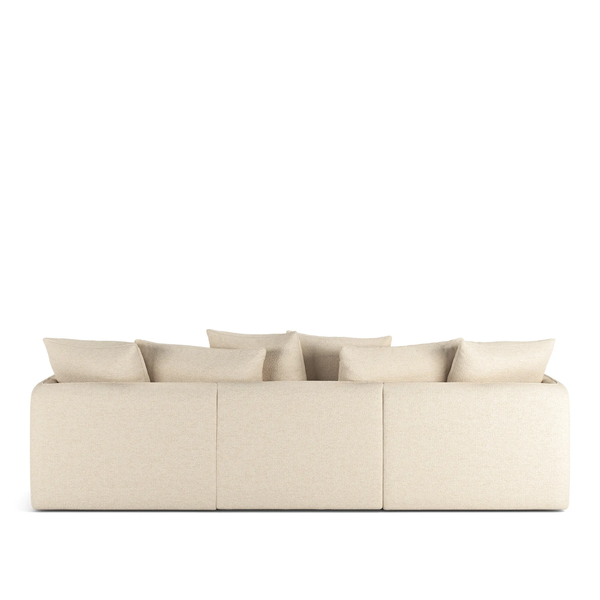 Pavarotti 01 3-seters sofa med fotskammel - 6