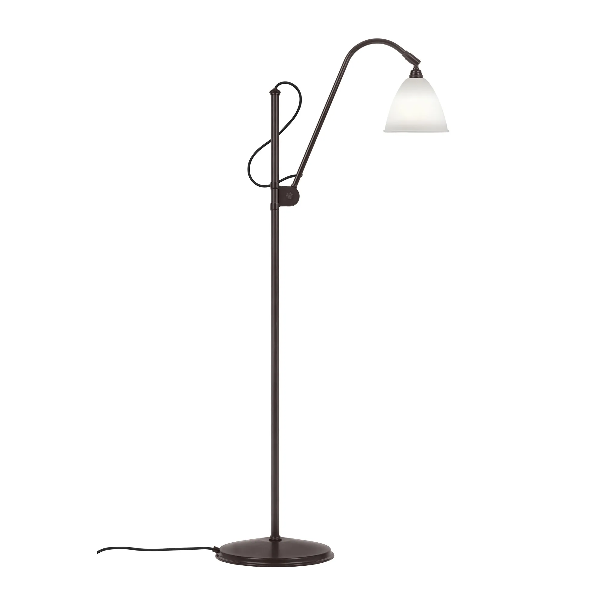 Bestlite BL3 gulvlampe Small sort messing - 1