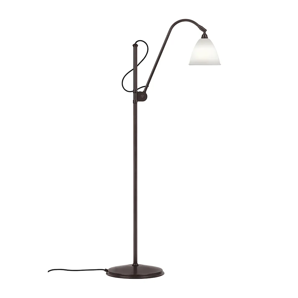 Bestlite BL3 gulvlampe Small sort messing