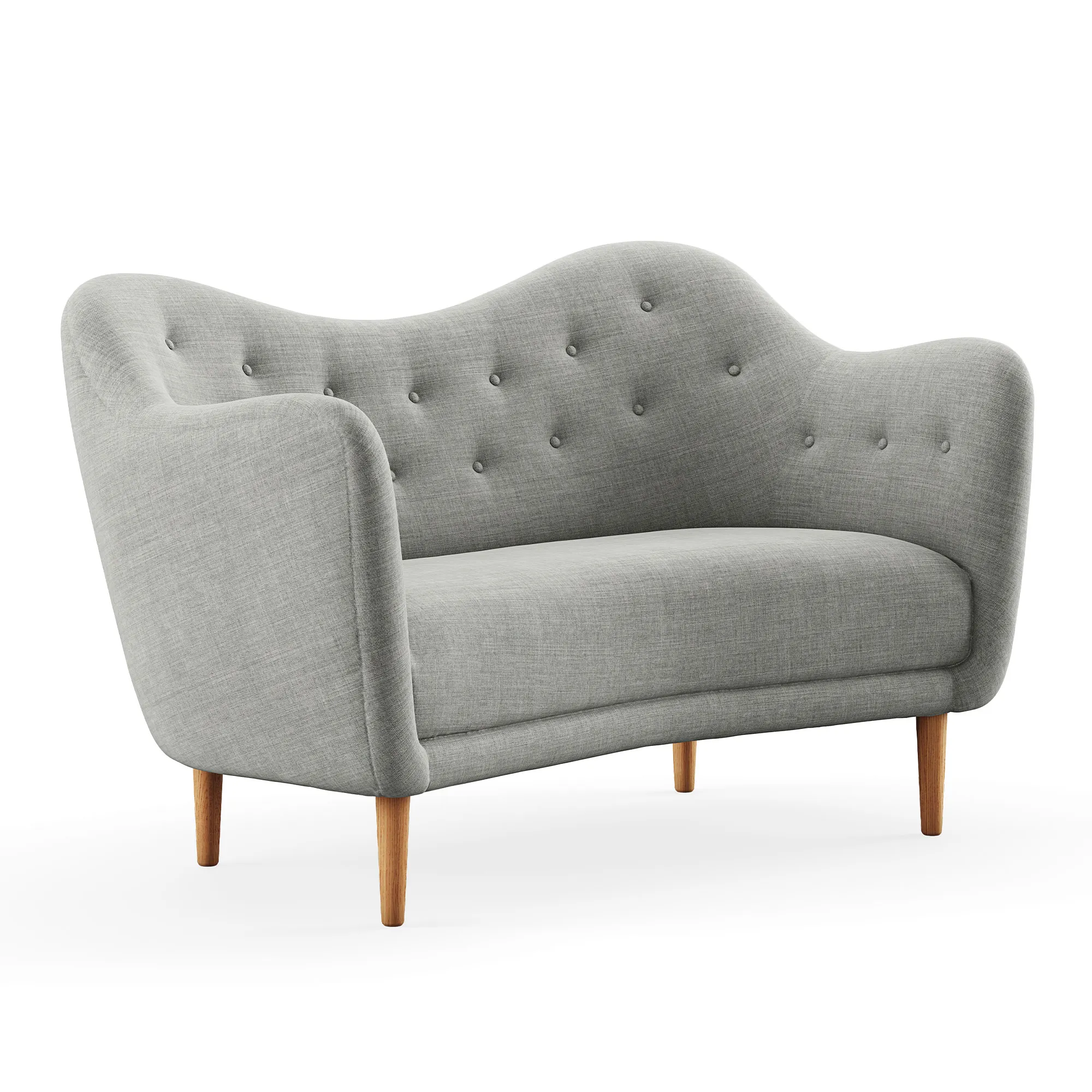 46 sofa Dark oiled oak - 1
