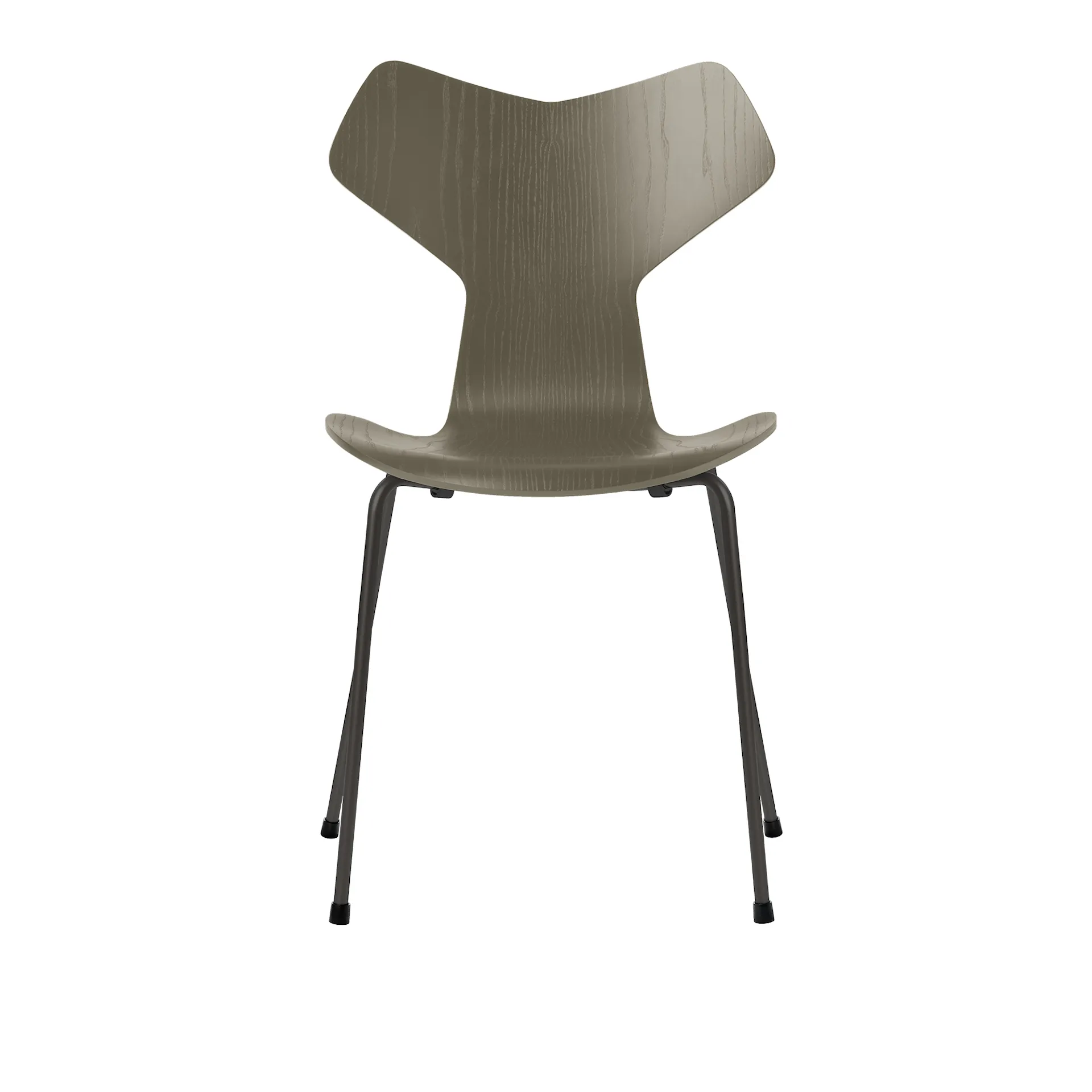 3130 Grand Prix stol Askfiner Warm Graphite - Fritz Hansen - Arne Jacobsen - NO GA