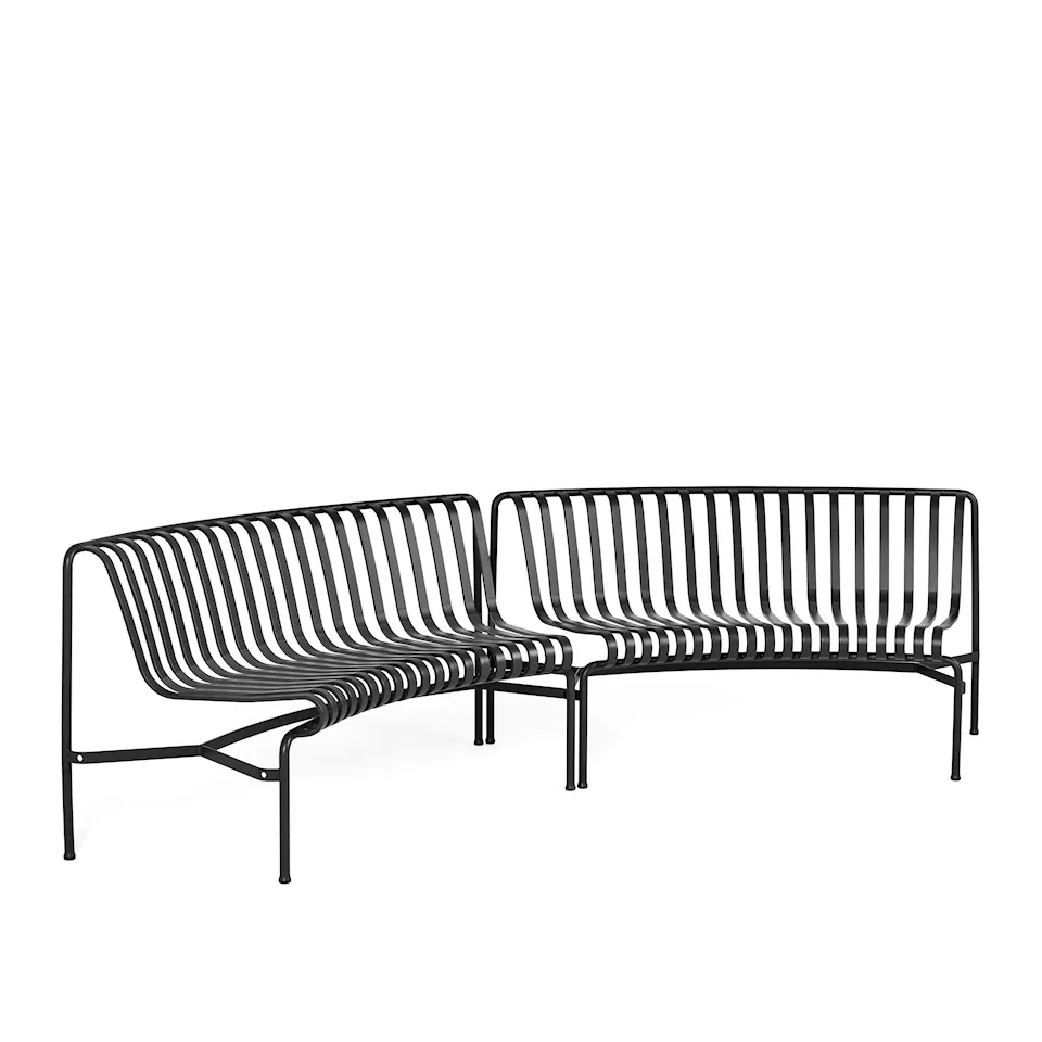 Palissade Dining parkbenk 2-pack In/In