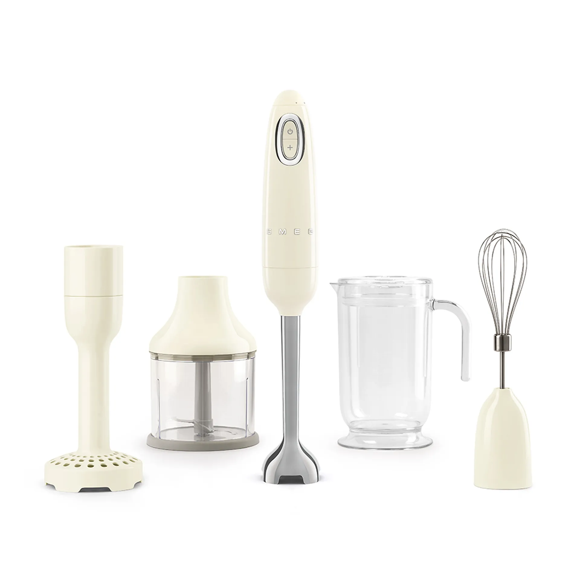 Smeg Hand Blender With Accessories Creme - Smeg - NO GA