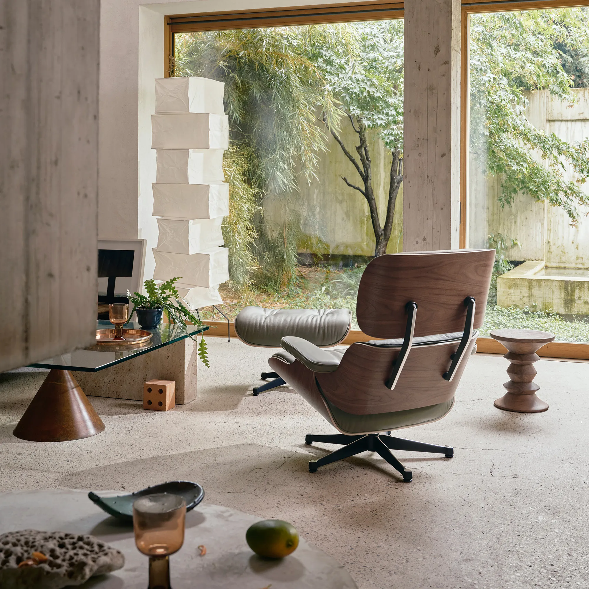 Eames Lounge Ottoman - 5