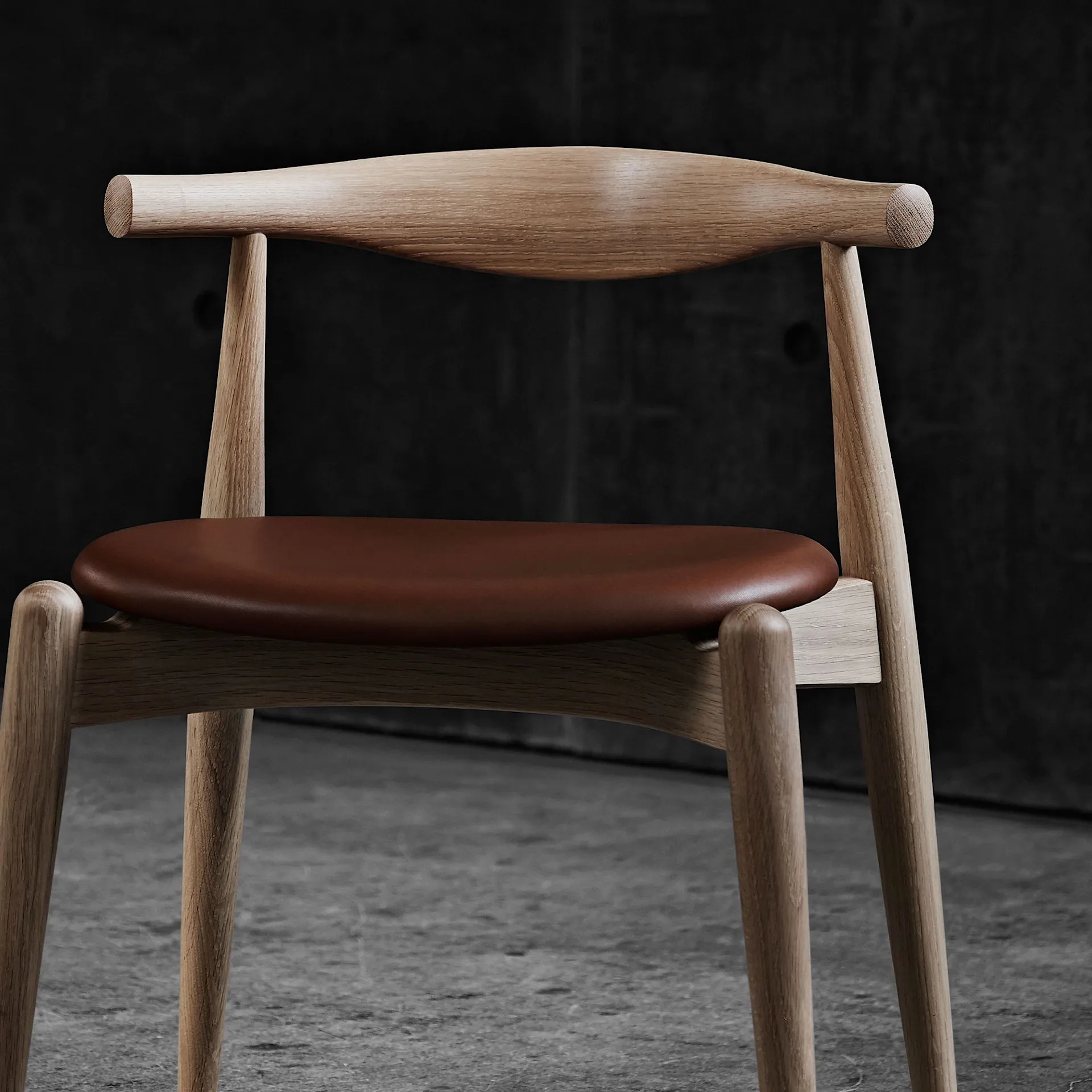 CH20 Albuestol - eik - Carl Hansen - Hans J. Wegner - NO GA