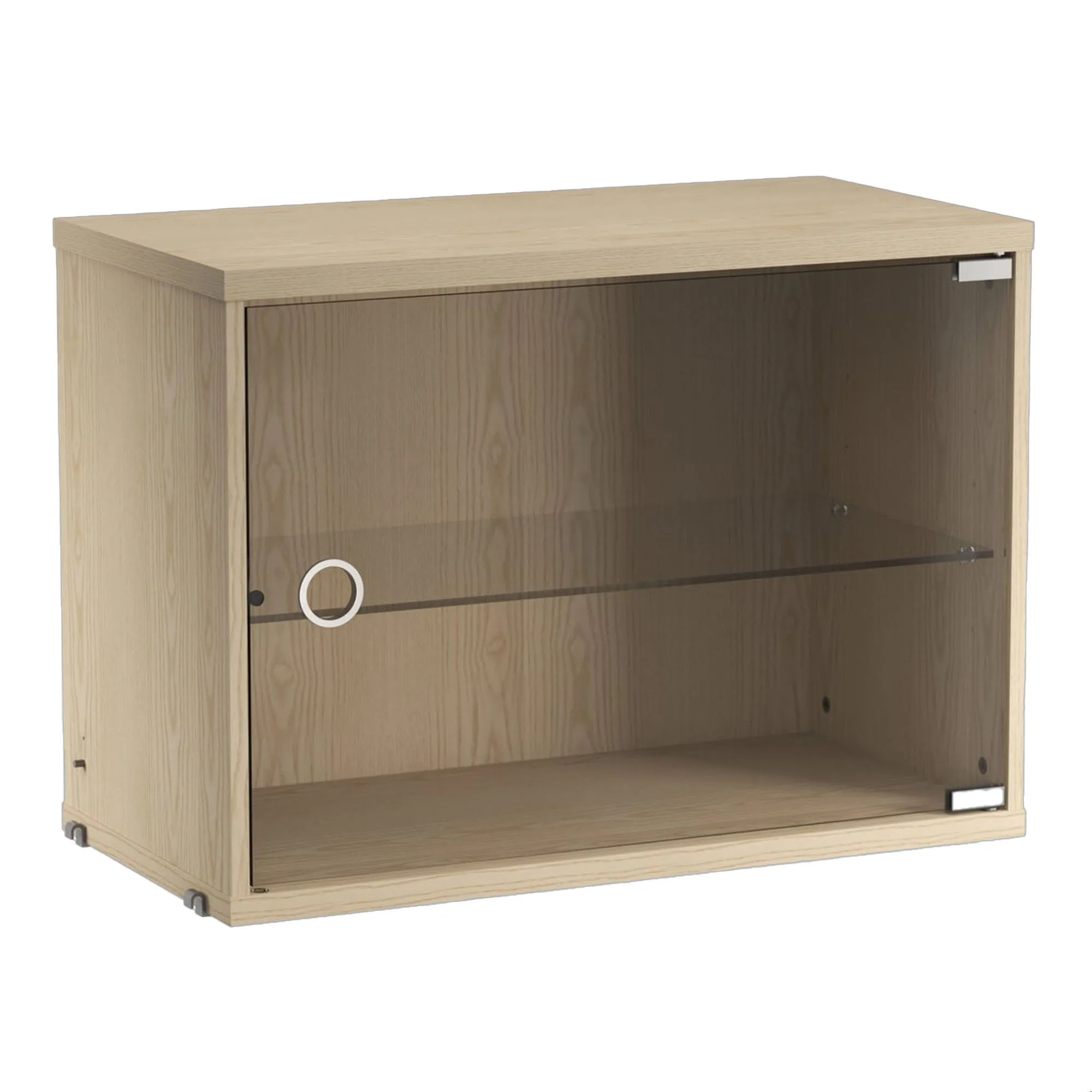 Skap med glassdør 58 cm - 1