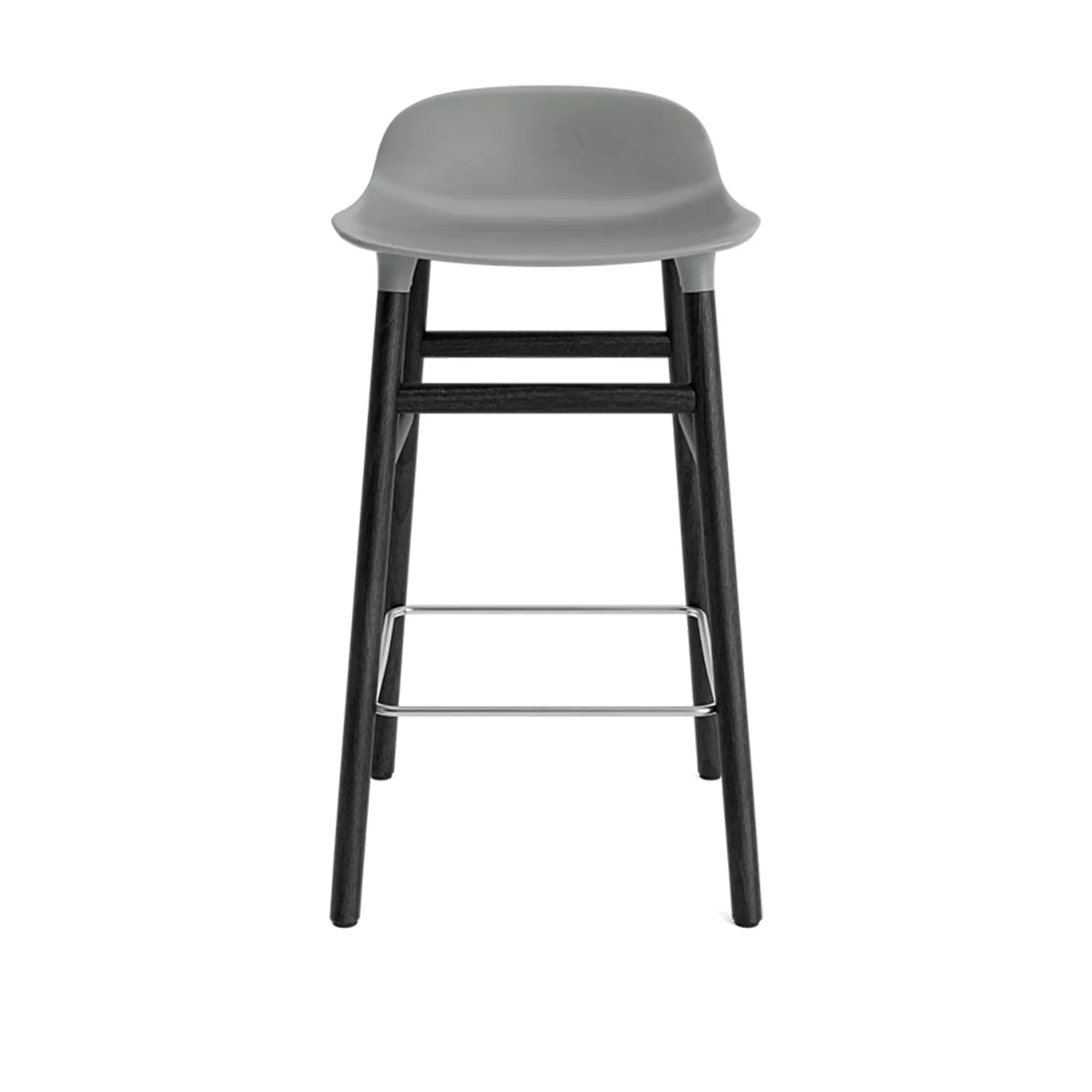 Form Barstool 65 cm Black Oak - 1