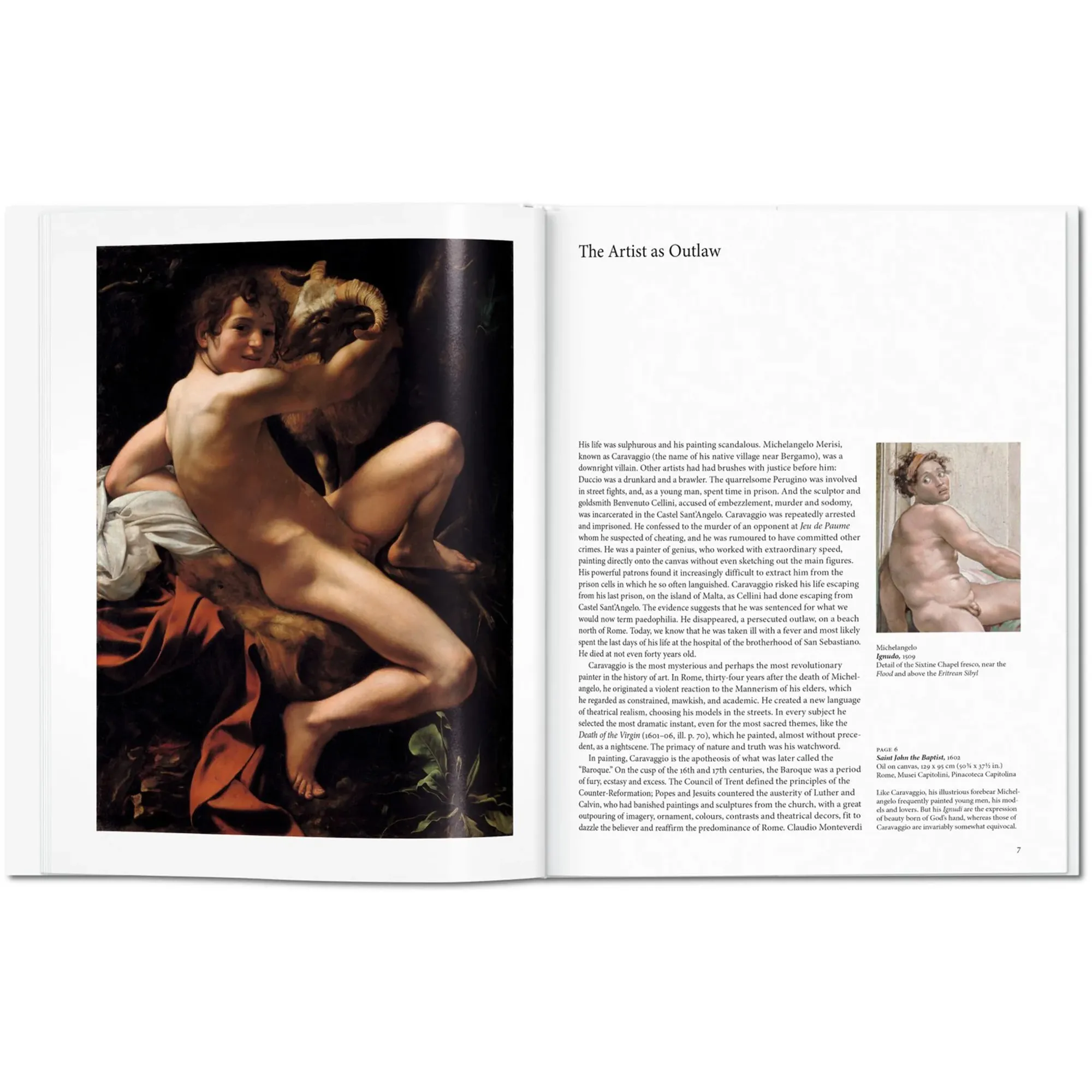 Caravaggio - Basic Art Series kunstbok - 3