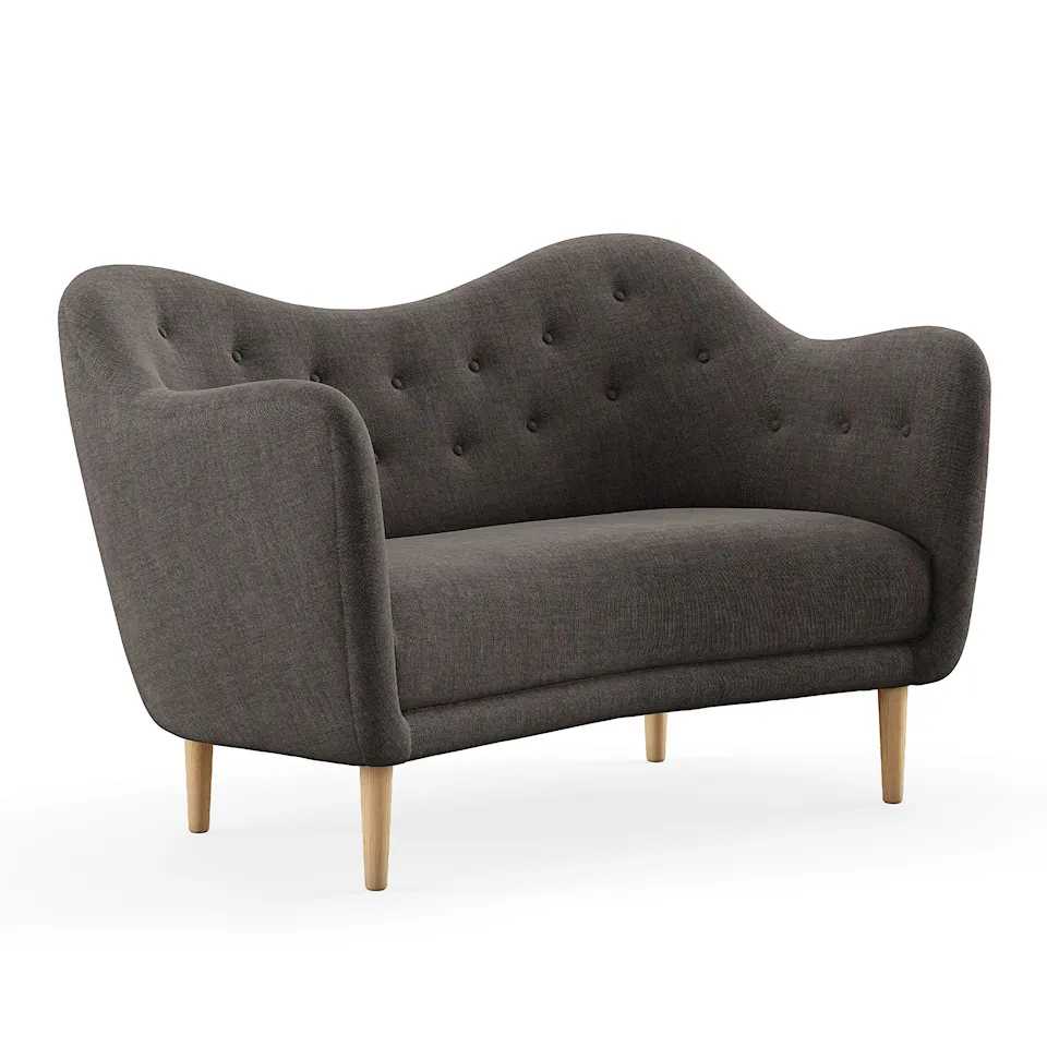 46 sofa Clear oiled oak
