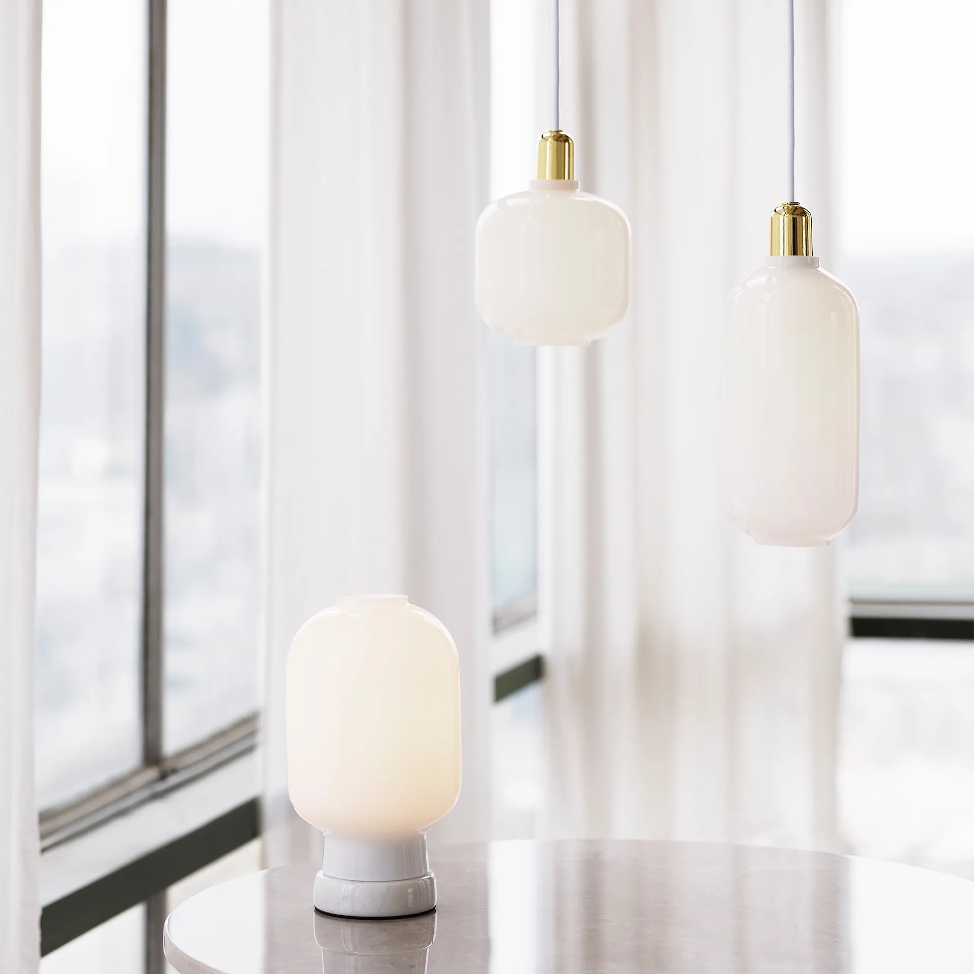 Amp Lamp Large Brass - Normann Copenhagen - NO GA