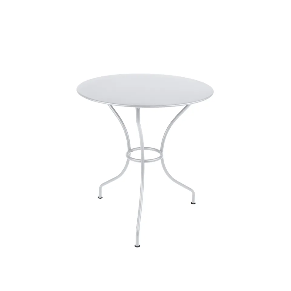 Opéra+ Pedestal Table Ø 67 cm, Cotton White