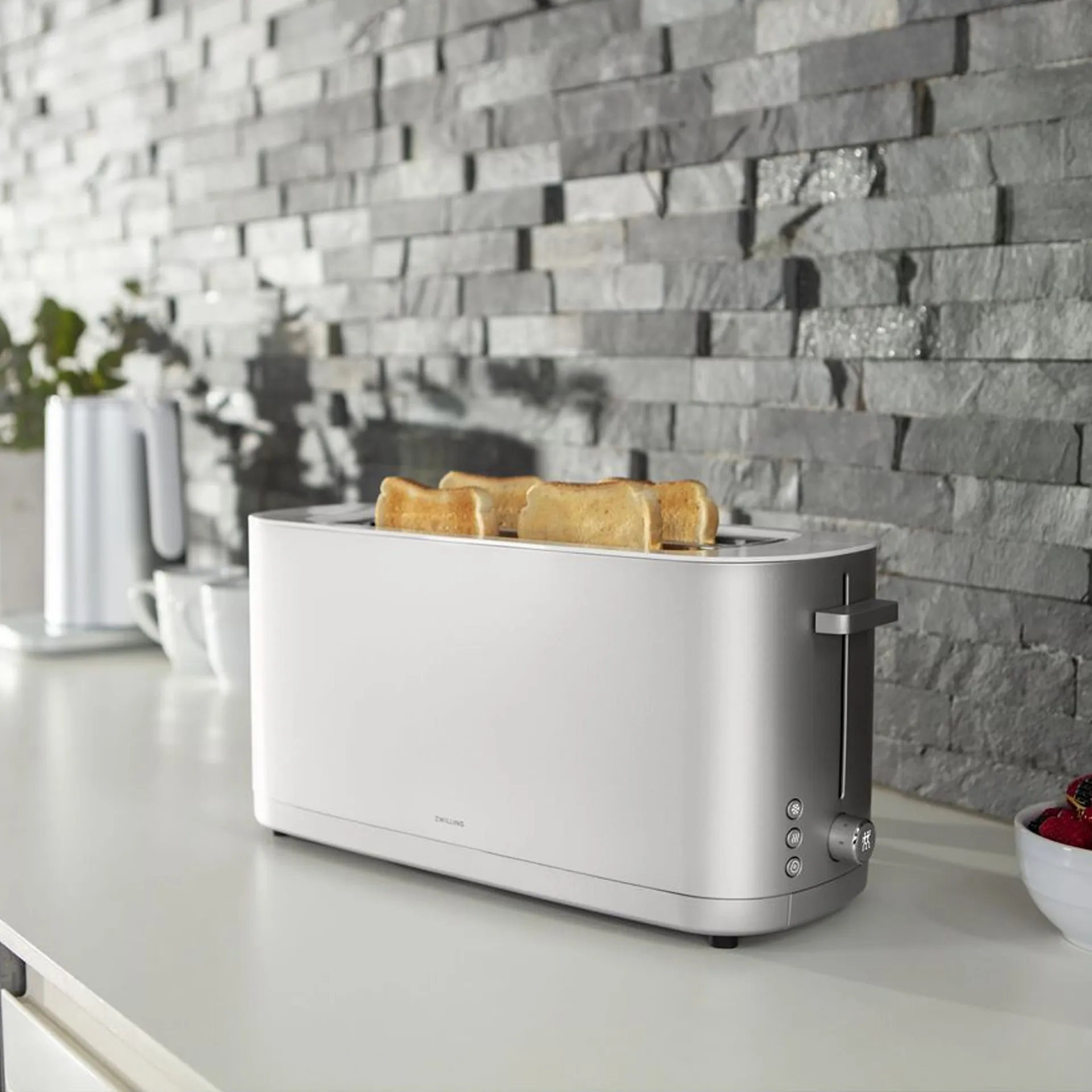 Enfinigy Toaster 4 skiver - Sølv - Zwilling - NO GA