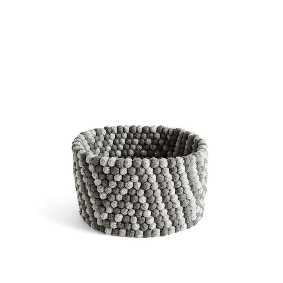 Bead Basket Grey