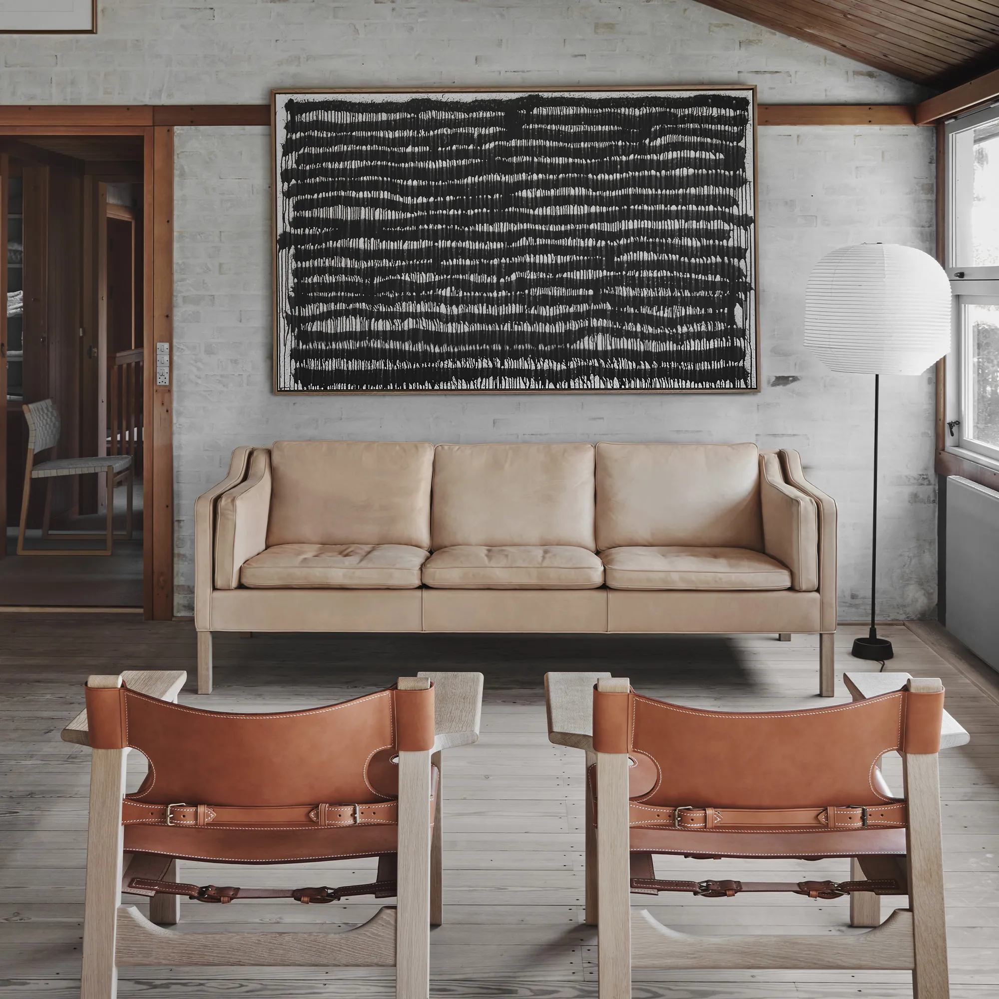 Mogensen 2213 3-seters sofa - 7