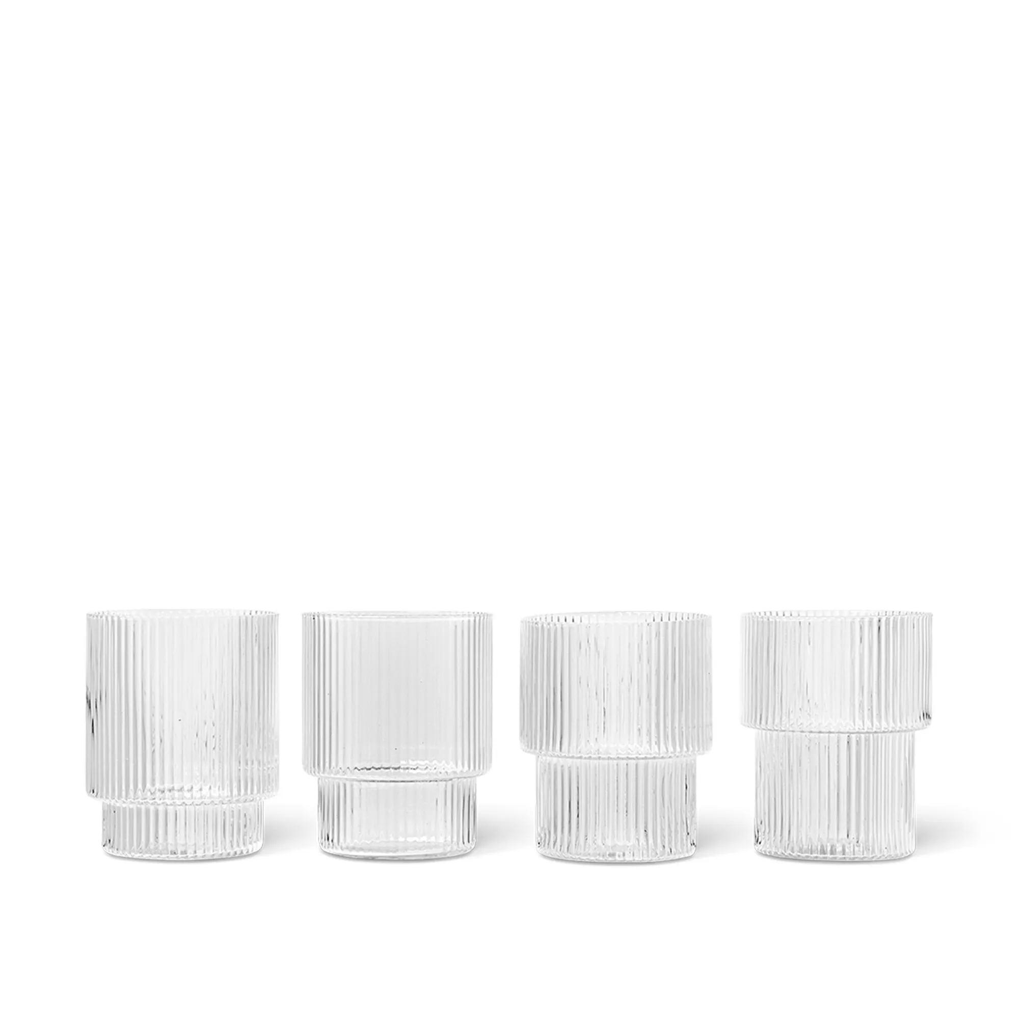 Ripple drikkeglass 4-pakning - 1