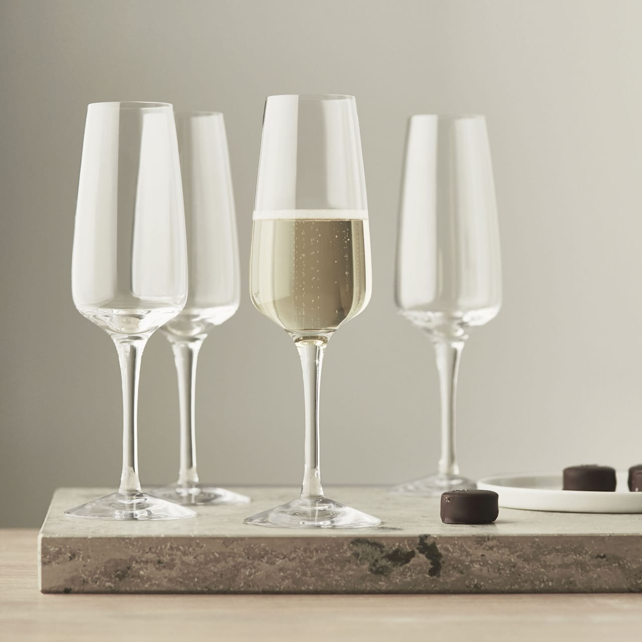 Pulse champagne glass 28 cl 4-pack
