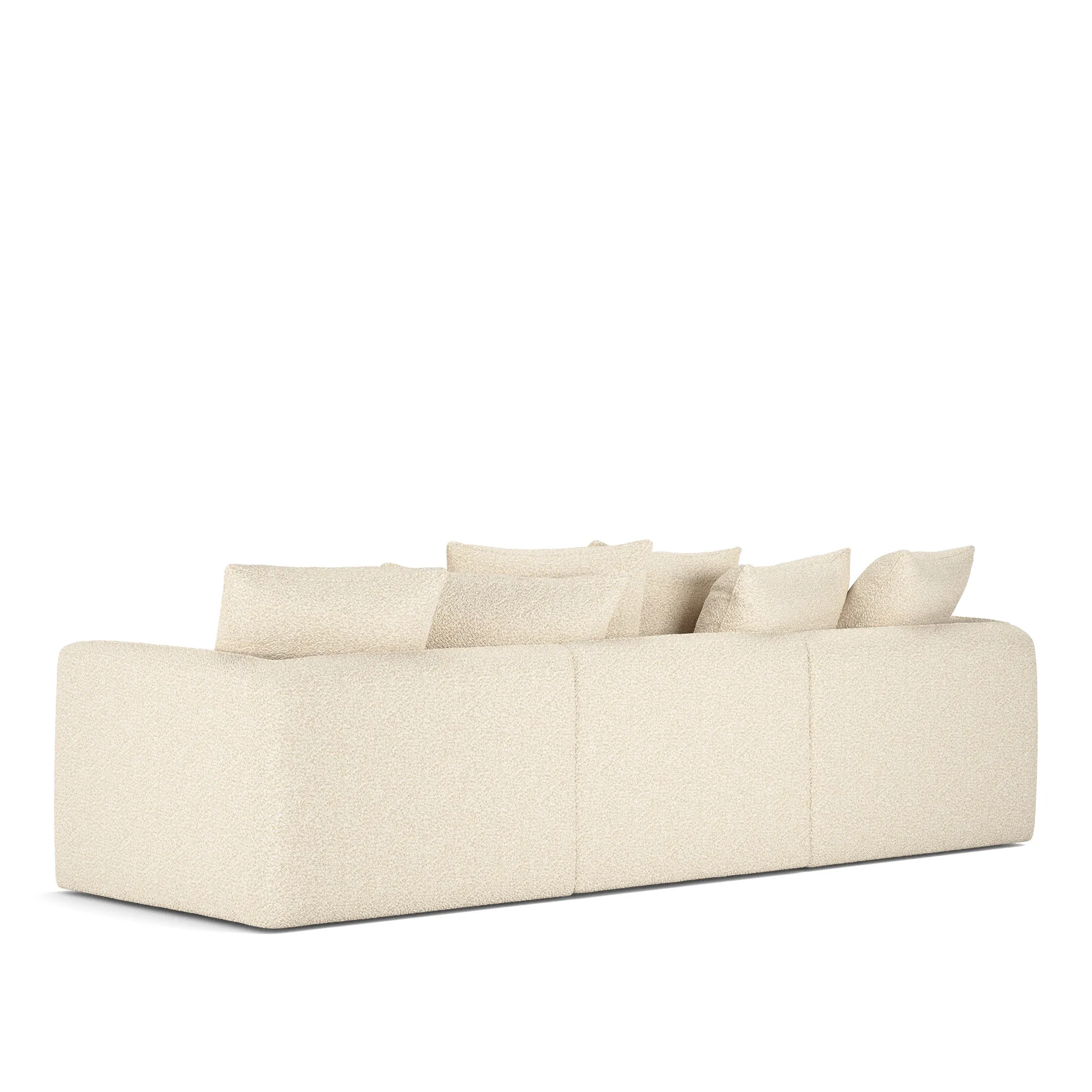 Pavarotti 01 3-seters sofa med fotskammel - 7