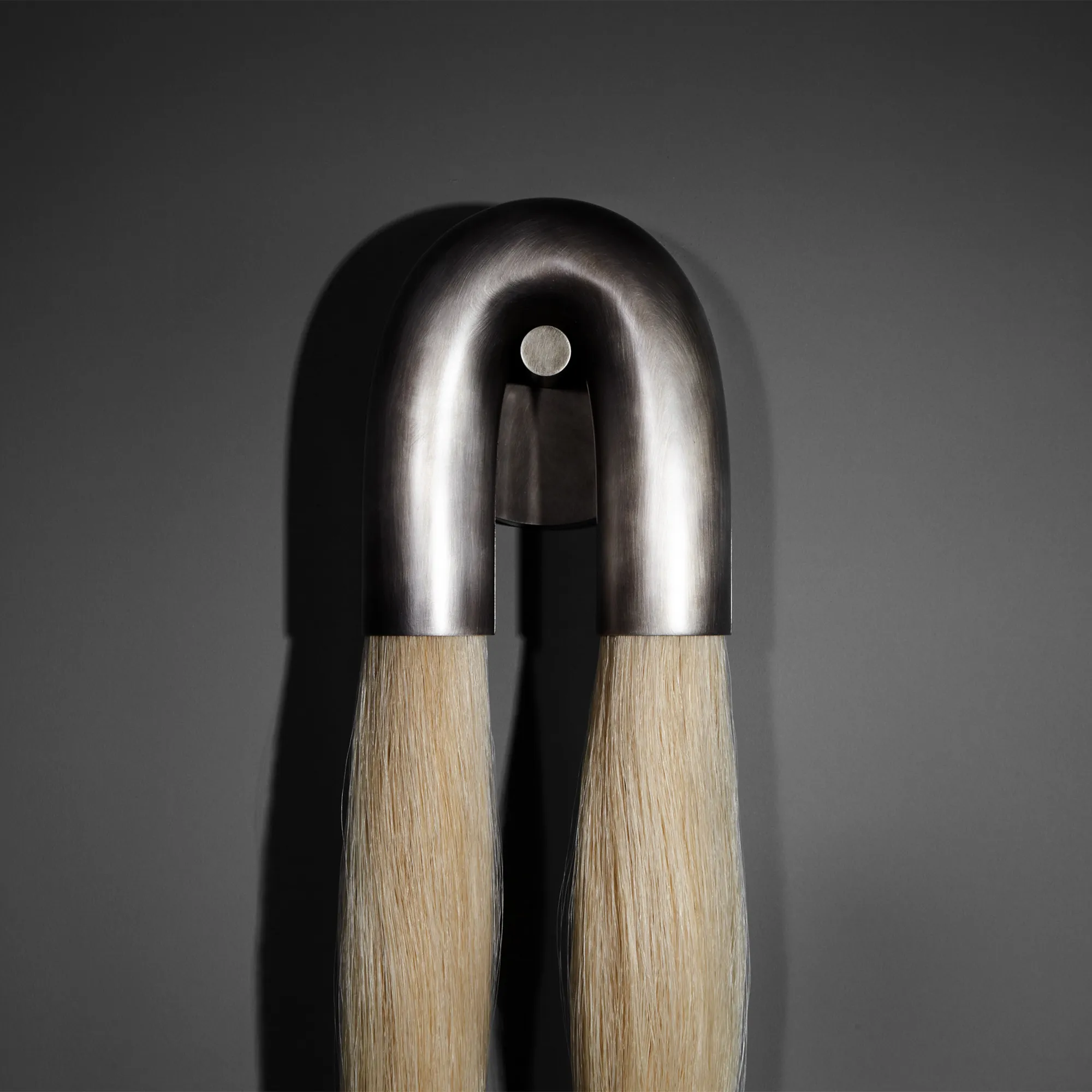 Horsehair : Sconce - Tarnished Silver/Palomino - 5