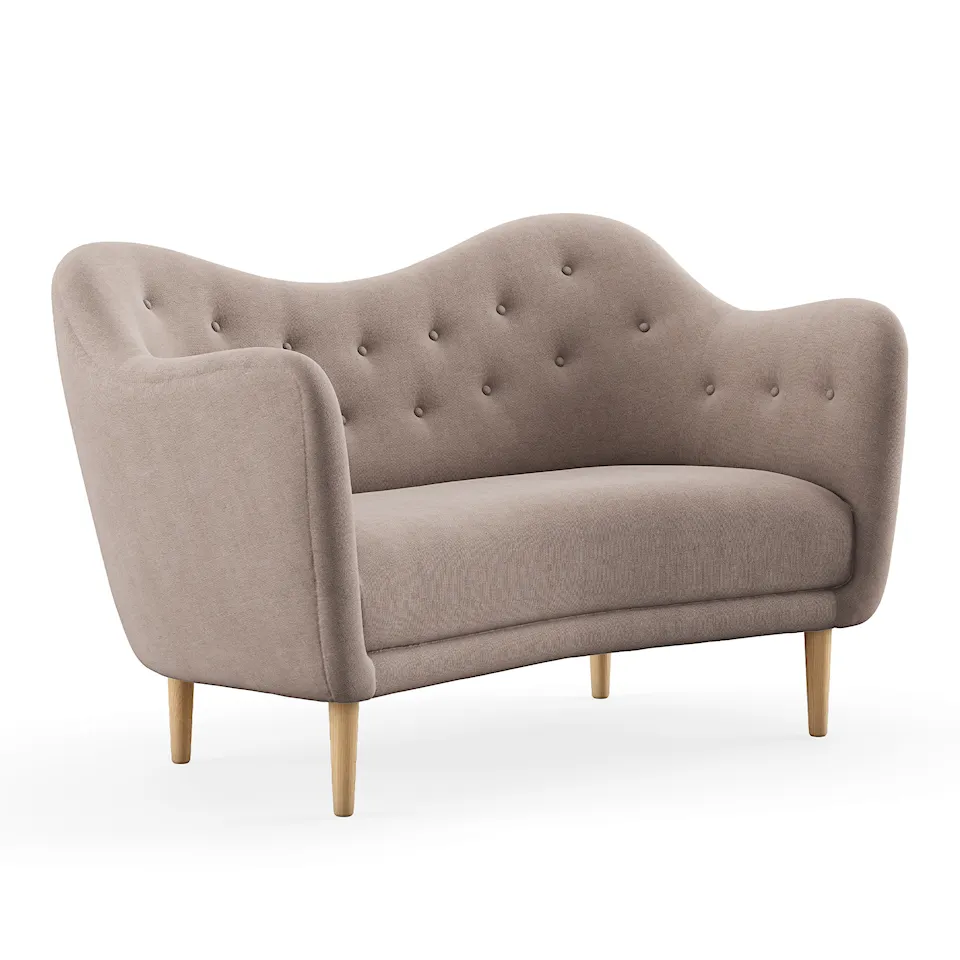 46 sofa Clear oiled oak