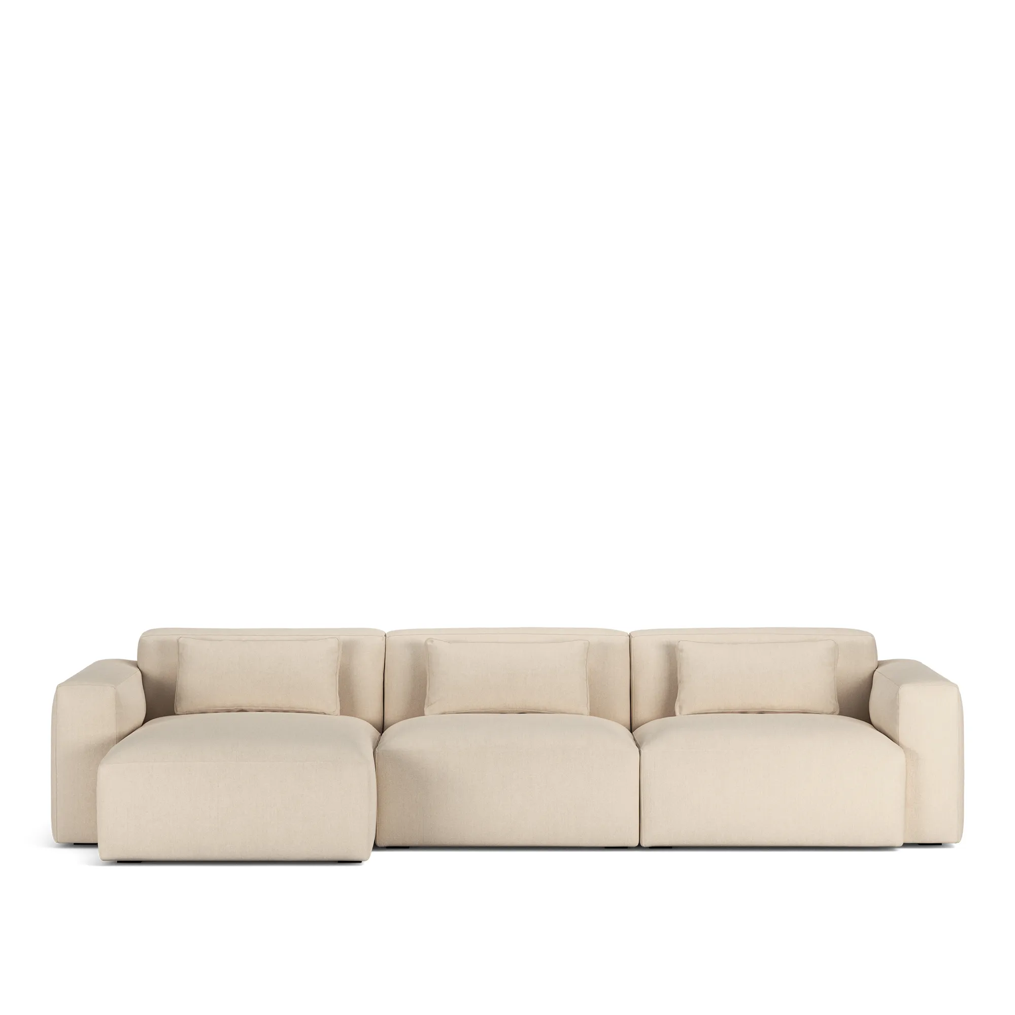 Brick 3-seters sofa sjeselong venstre - 9