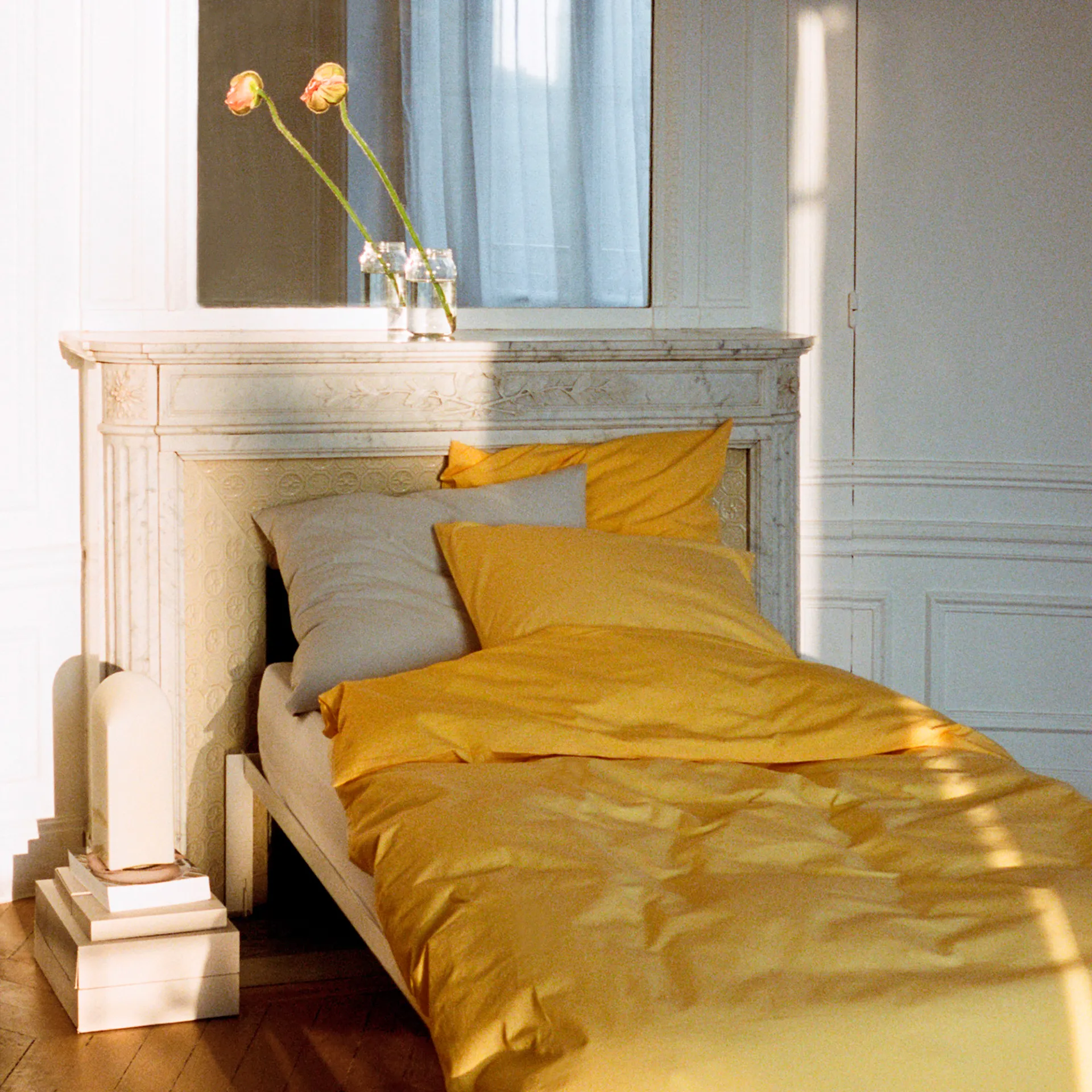 Duo Duvet Cover Golden Yellow - HAY - NO GA