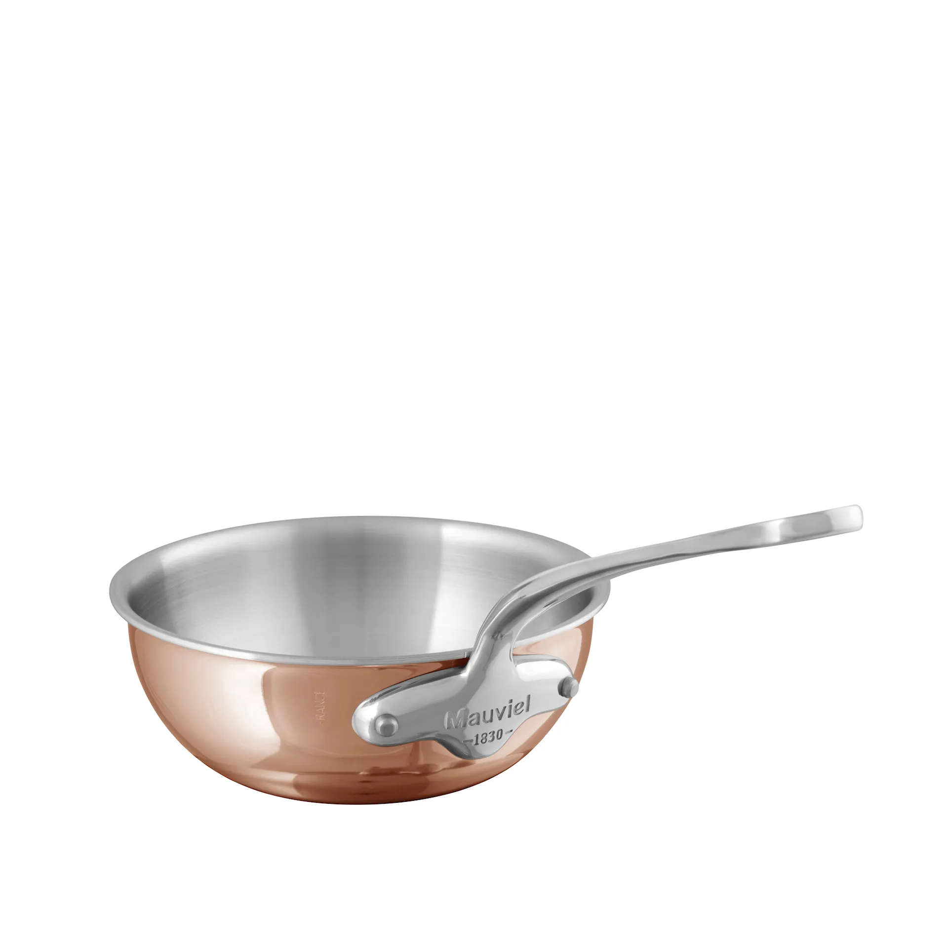 Sauté Pan M'6S Copper/Steel - 2 L - Mauviel - NO GA