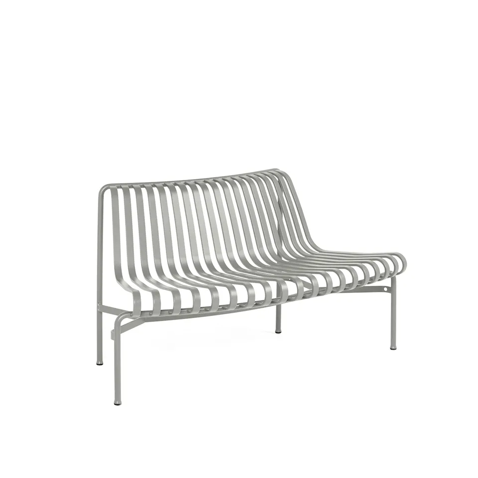 Palissade Park Dining Bench - Sky grey Out