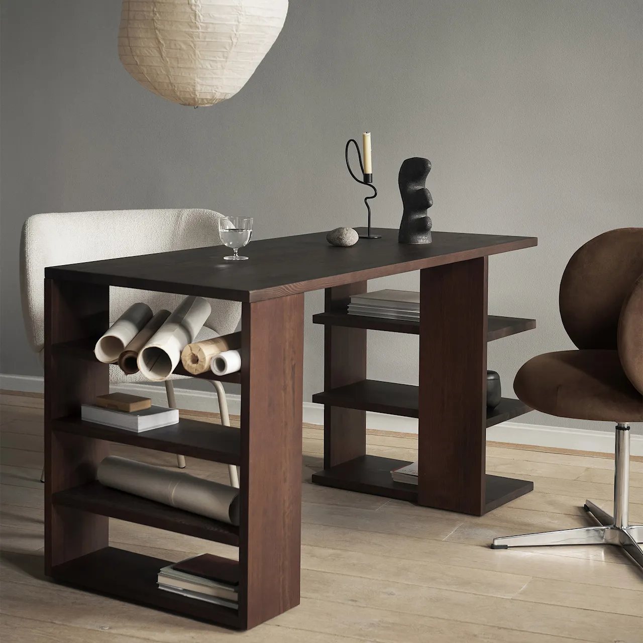 Edre skrivebord