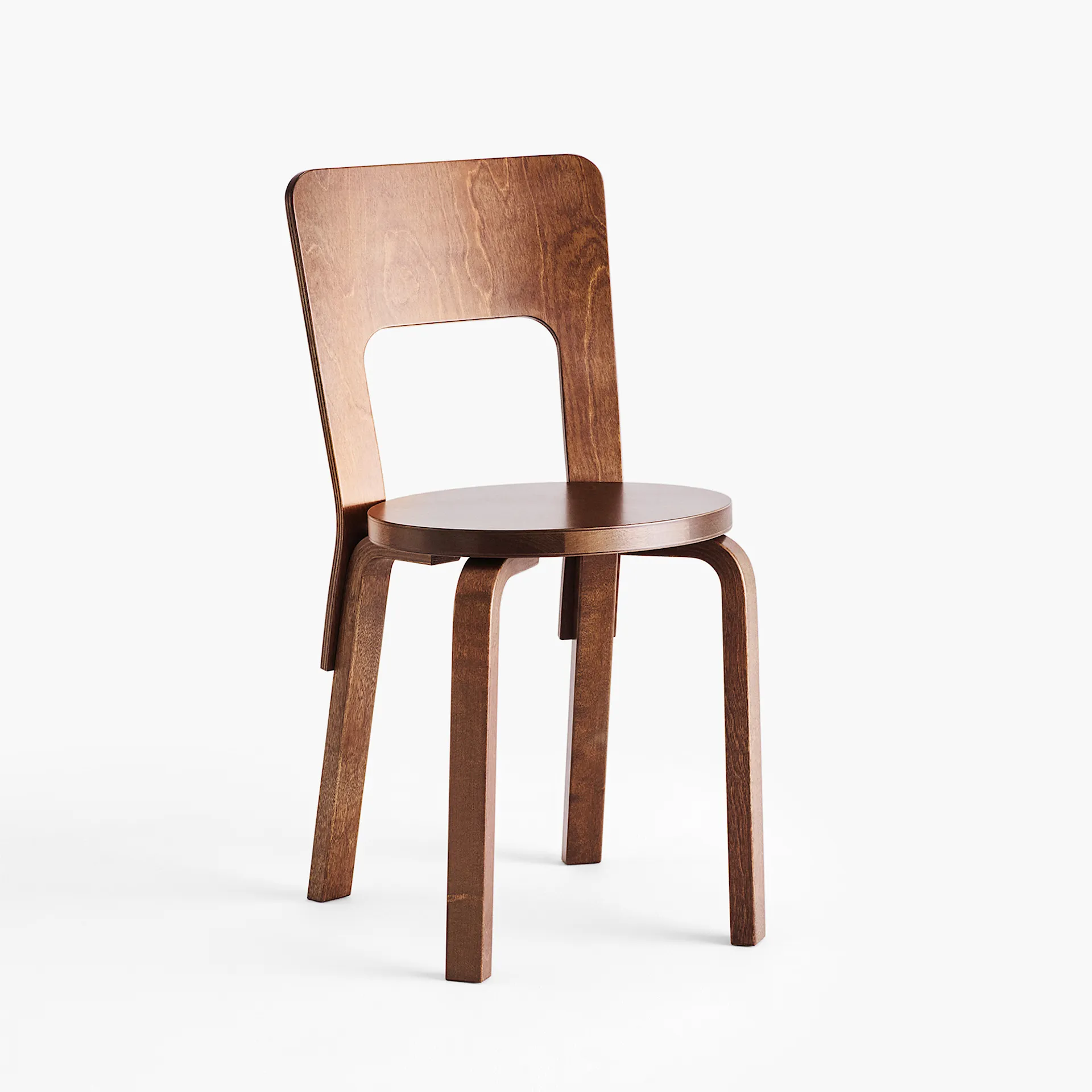 Chair 66 Exclusive Edition walnut stain - Artek - Alvar Aalto - NO GA