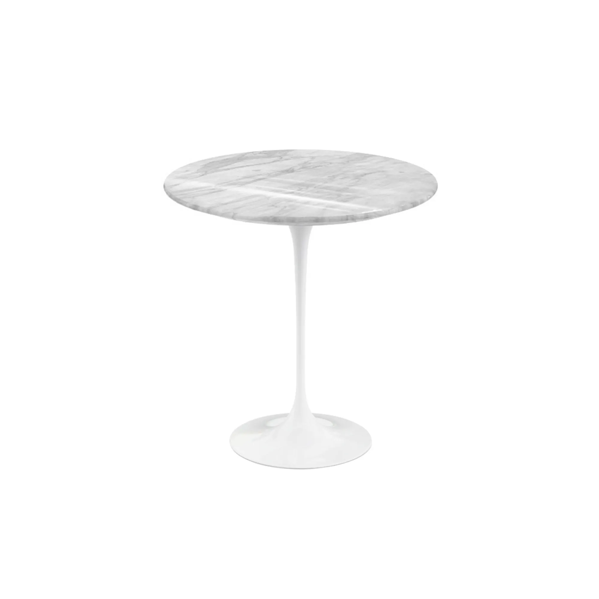 Saarinen Round sidebord Ø 51 cm White - 1