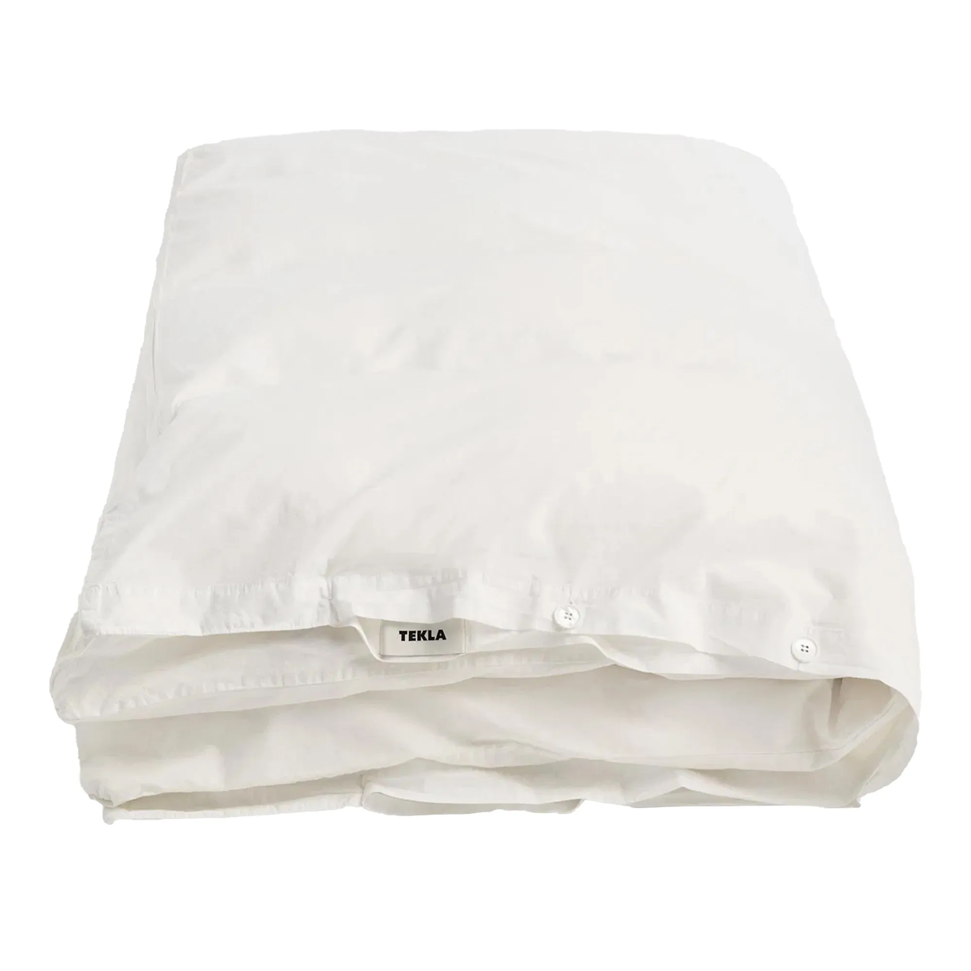 Percale Solid Broken White dynetrekk - 1