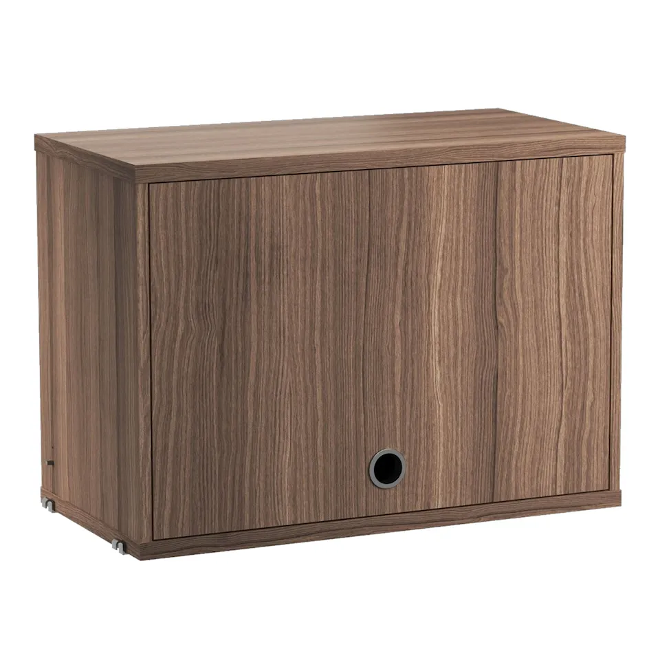 String Cabinet with Flip Door w58 x d30 x h37 cm 1-pack 58x42x30 Walnut