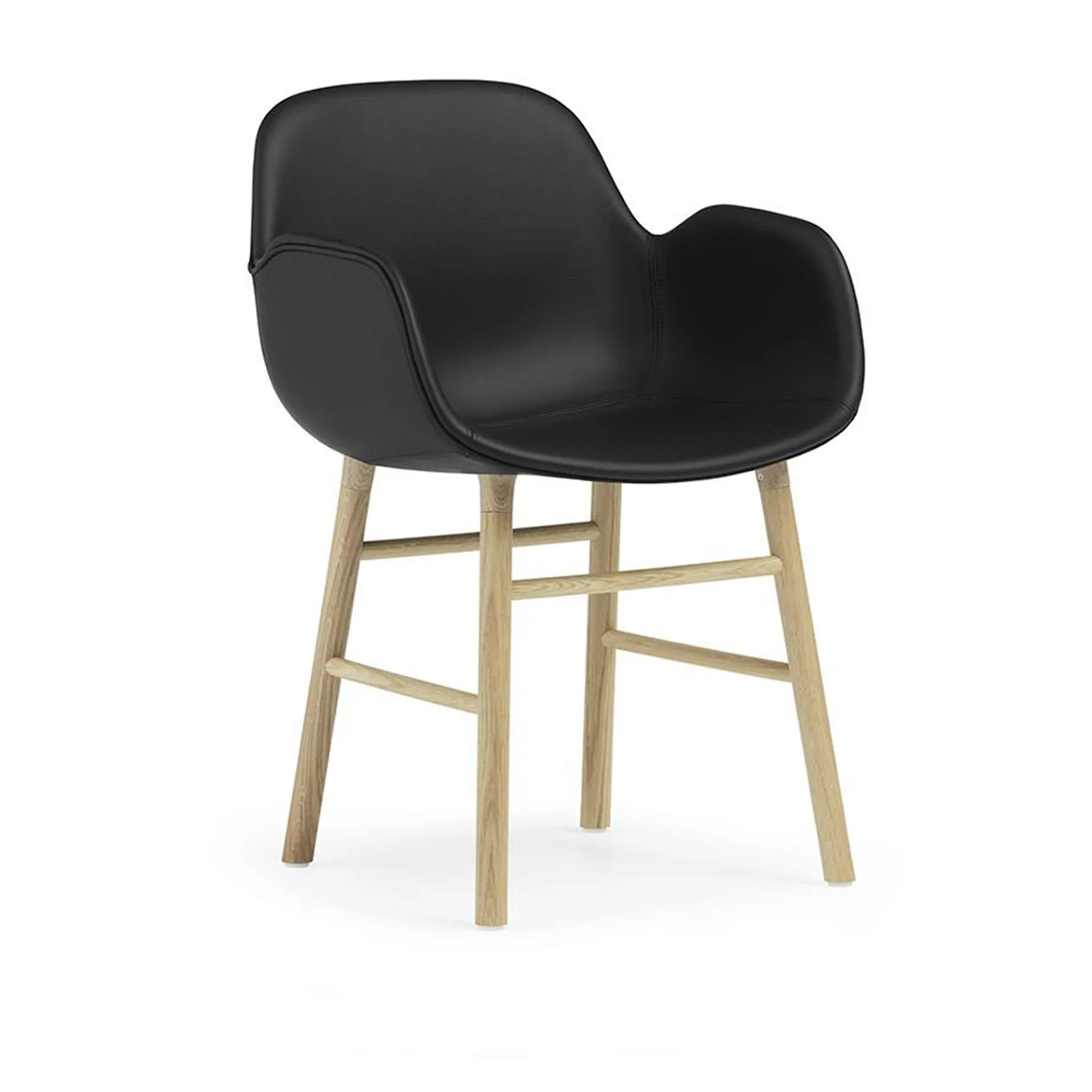 Form Armchair Full Upholstery Oak - Normann Copenhagen - NO GA