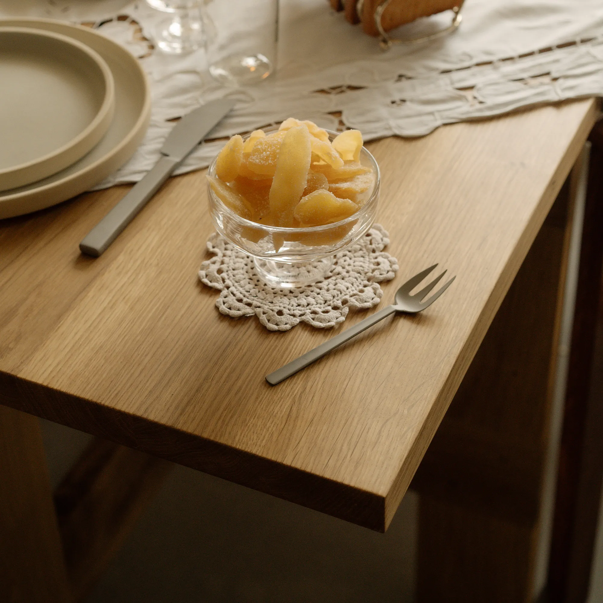 Farmhouse Trestle Planks spisebord - 12