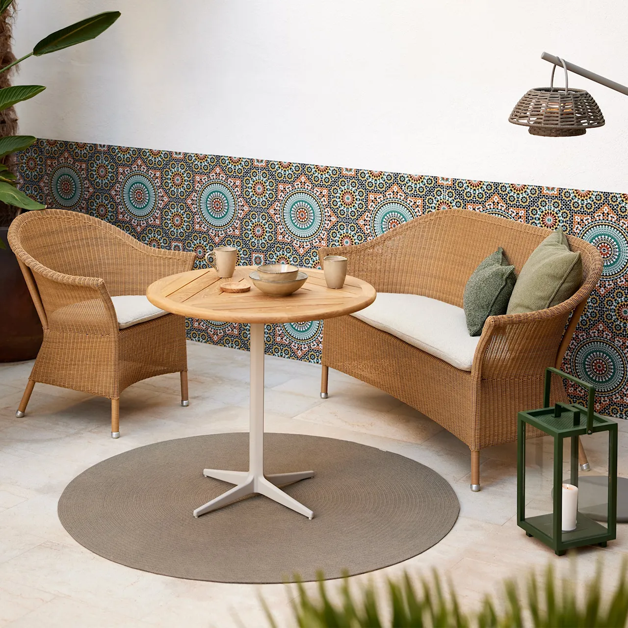 Drop cafebord dia. 80 cm Sand