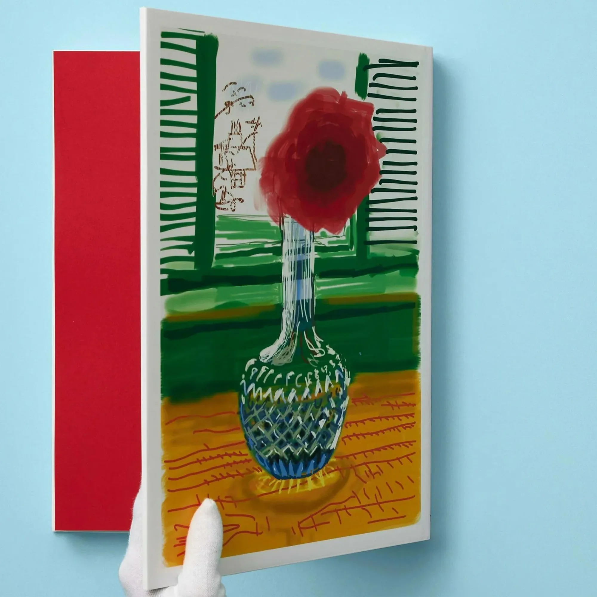 David Hockney. My Window kunstbok - 4
