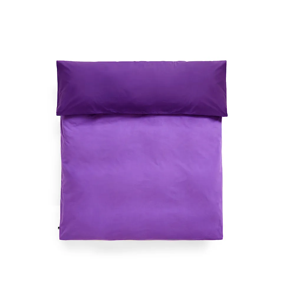 Duo Duvet Cover Vivid Purple