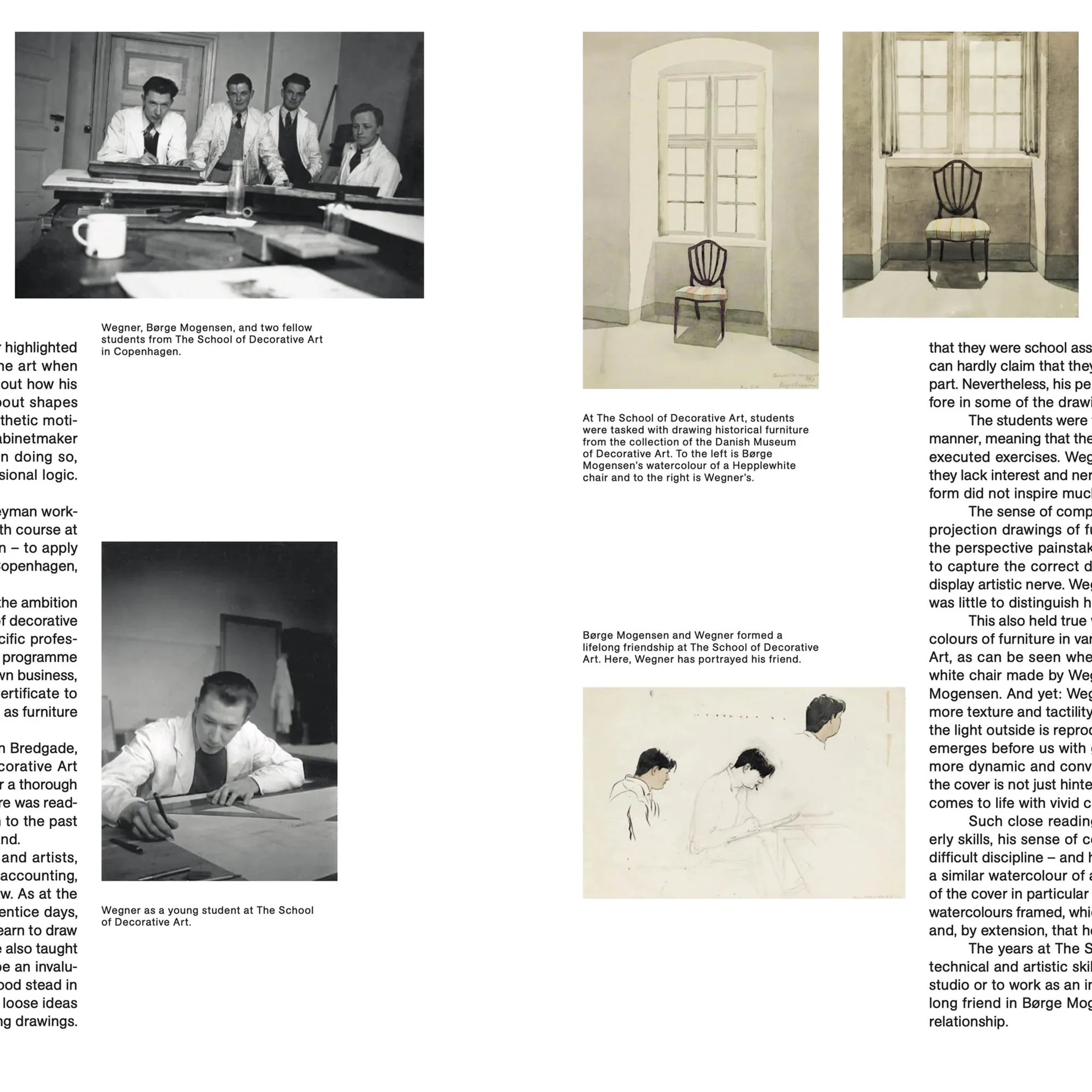 Watercolours by Hans J. Wegner kunstbok - 5